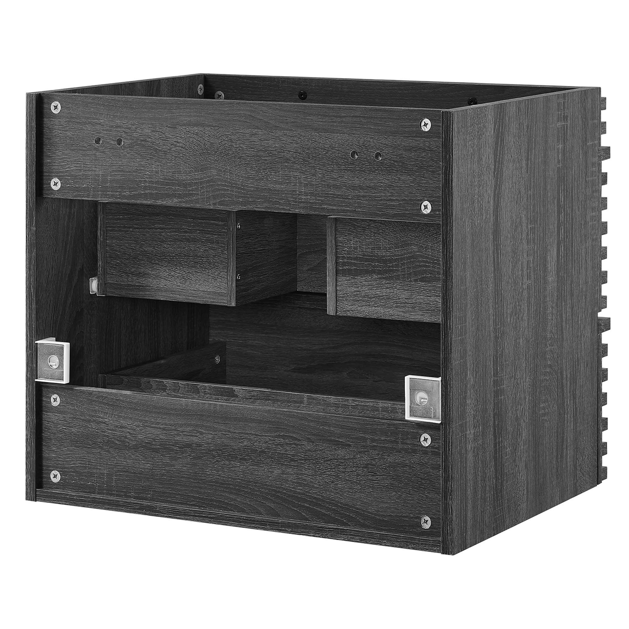 Render 24" Wall-Mount Bathroom Vanity Cabinet (Sink Basin Not Included) by Modway