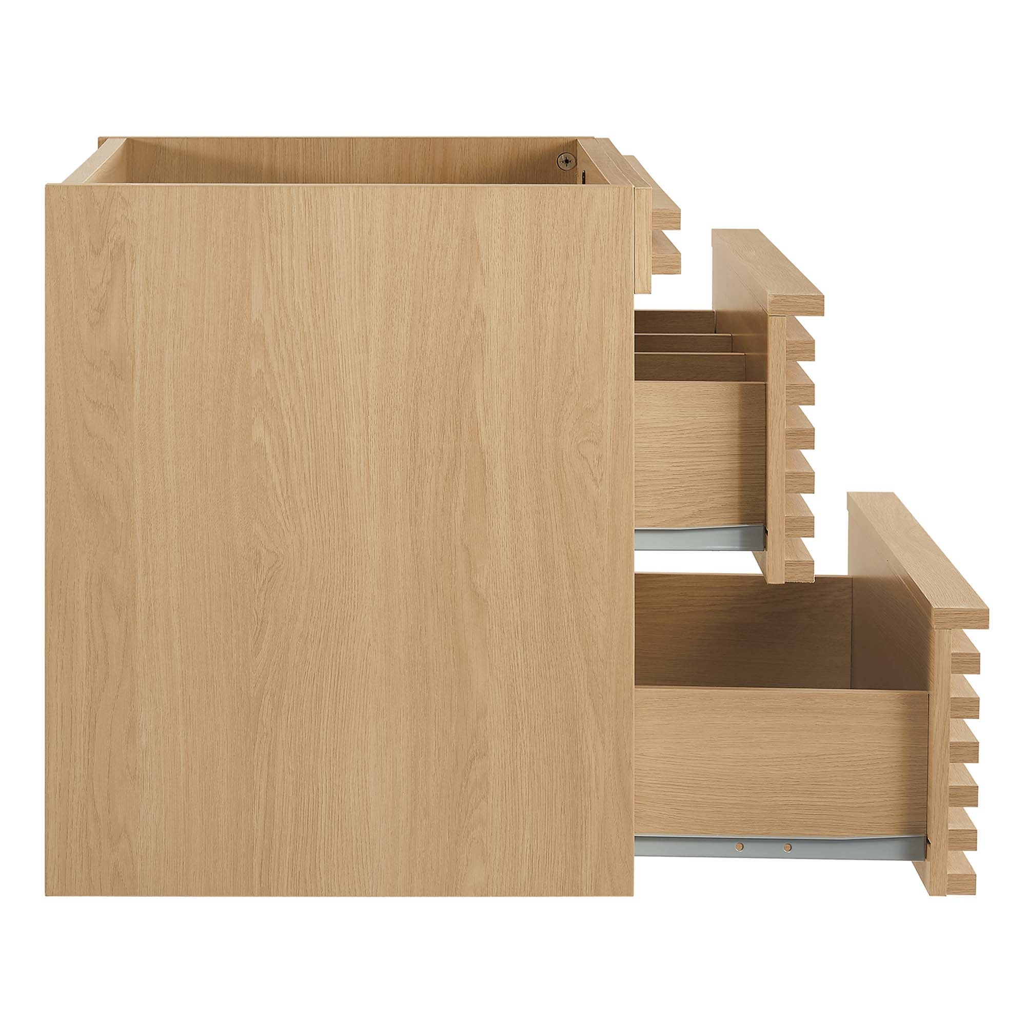 Render 24" Wall-Mount Bathroom Vanity Cabinet (Sink Basin Not Included) by Modway