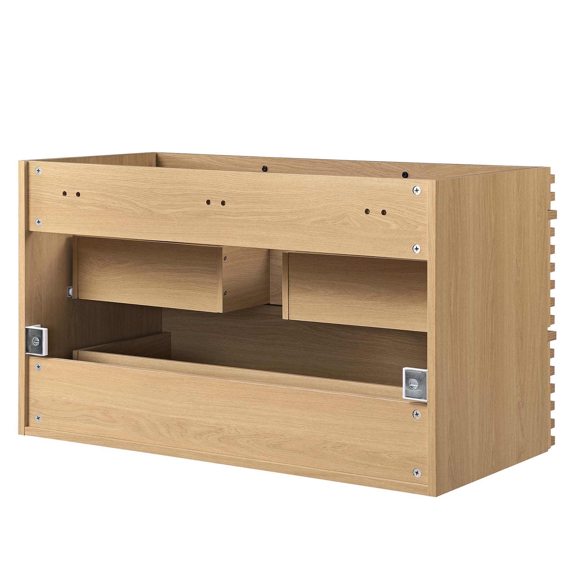 Render 36" Wall-Mount Bathroom Vanity Cabinet (Sink Basin Not Included) by Modway