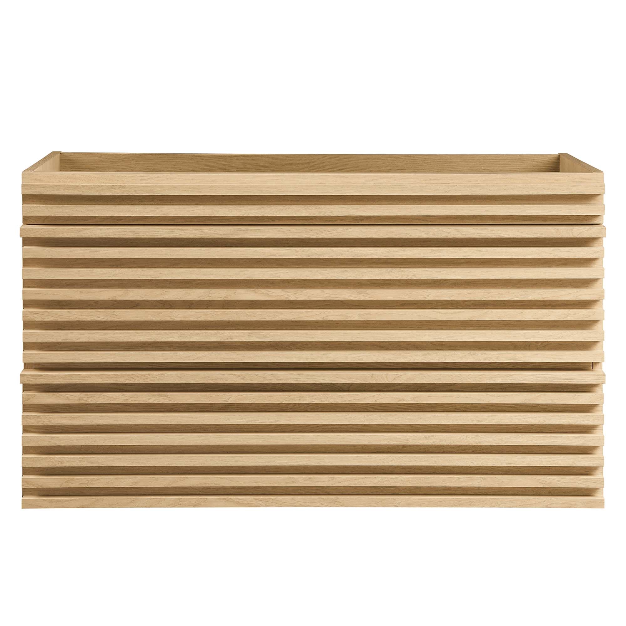 Render 36" Wall-Mount Bathroom Vanity Cabinet (Sink Basin Not Included) by Modway