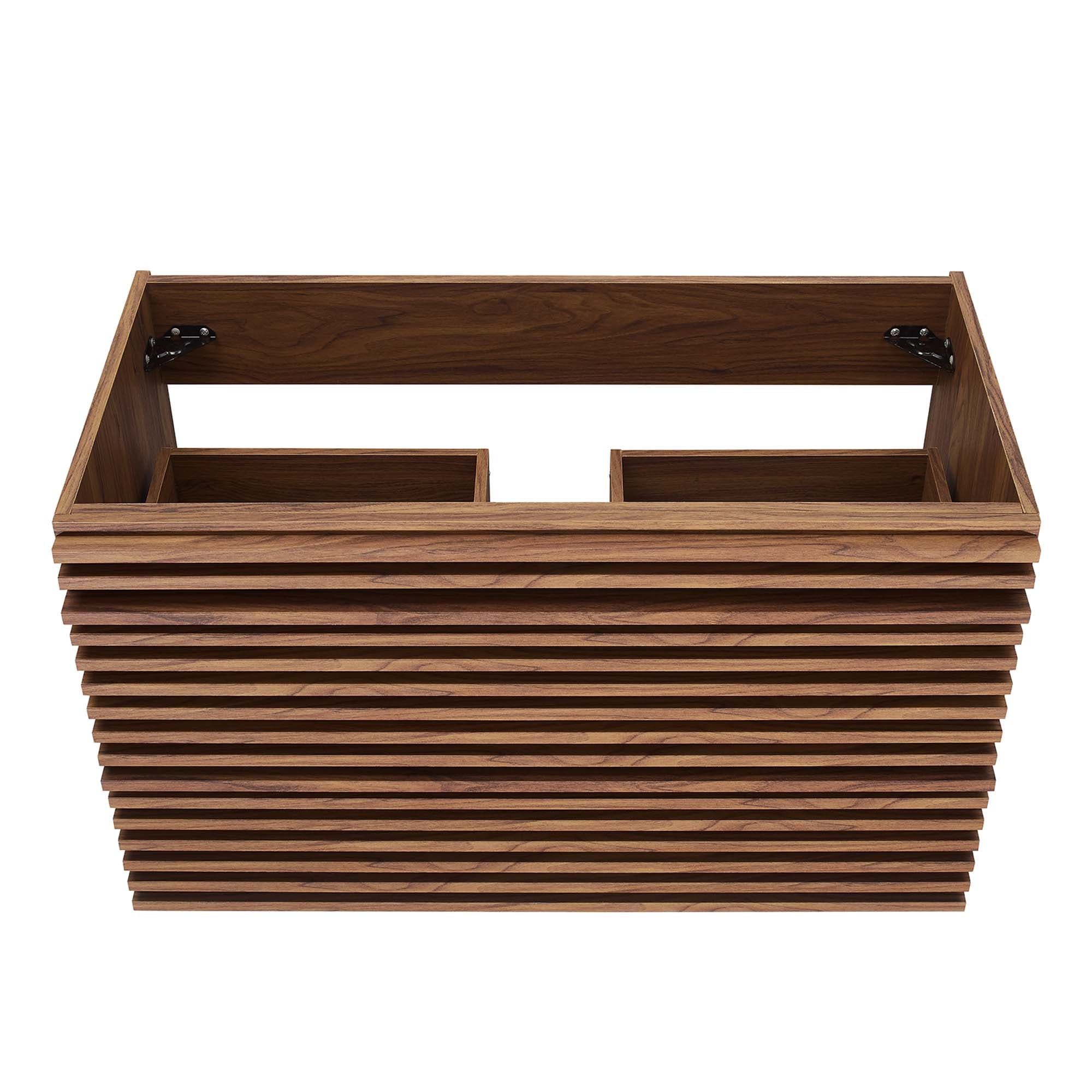 Render 36" Wall-Mount Bathroom Vanity Cabinet (Sink Basin Not Included) by Modway