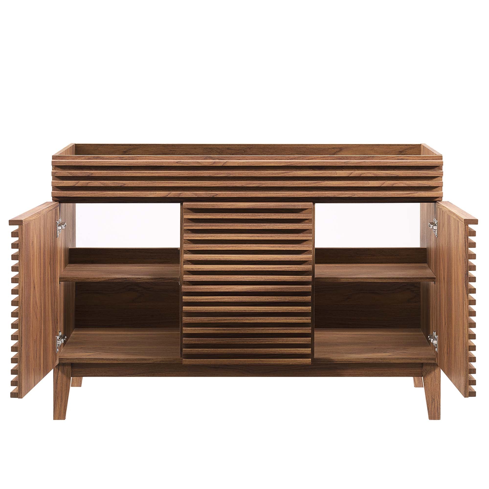 Render 48" Double Sink Compatible (Not Included) Bathroom Vanity Cabinet by Modway