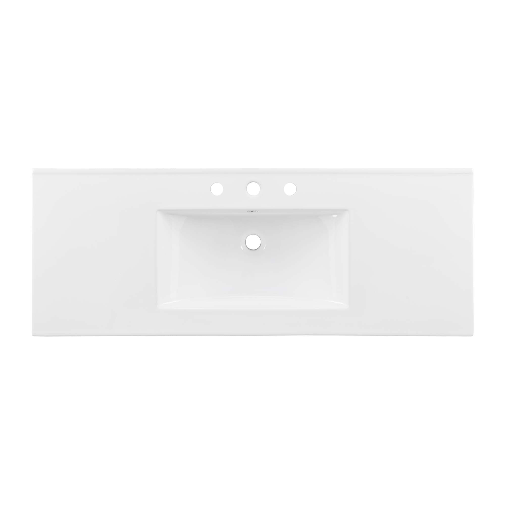Cayman 48" Single Basin Bathroom Sink by Modway