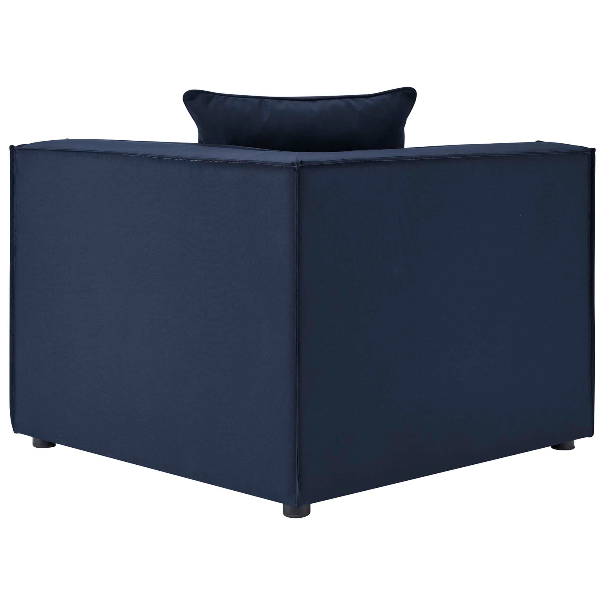 Saybrook 6-Piece Outdoor Patio Upholstered Sectional Sofa by Modway