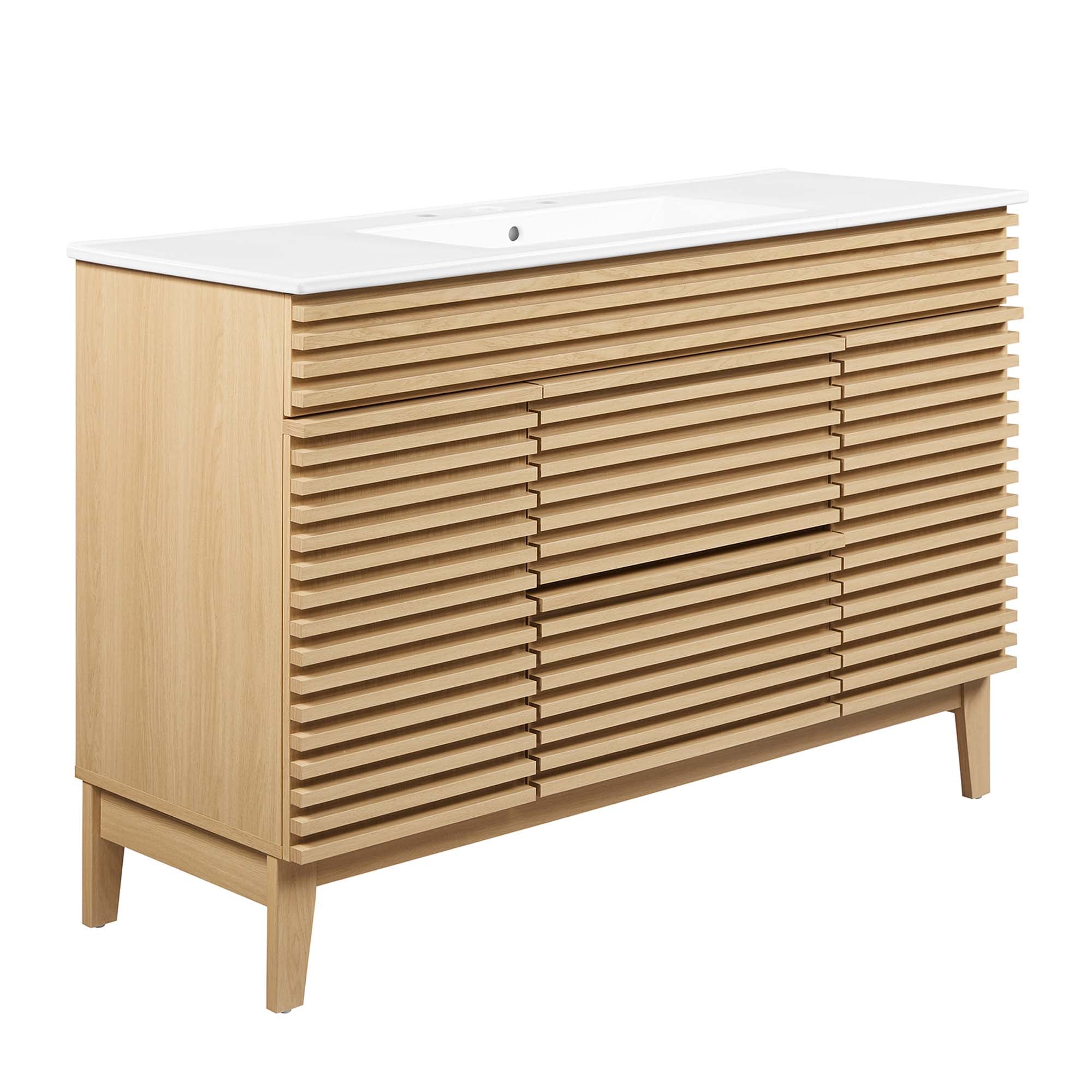Render 48" Single Sink Bathroom Vanity by Modway