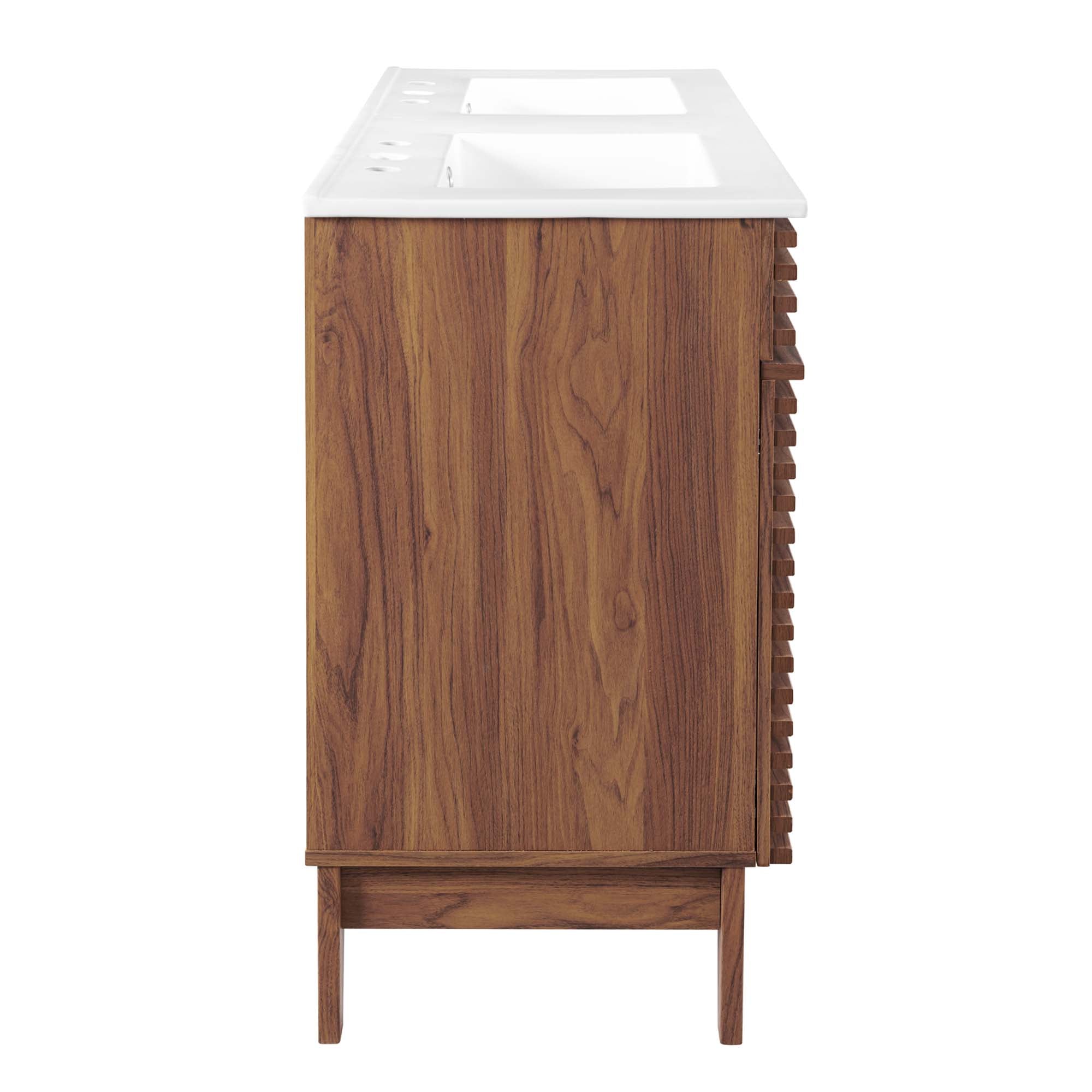 Render 48" Double Sink Bathroom Vanity by Modway