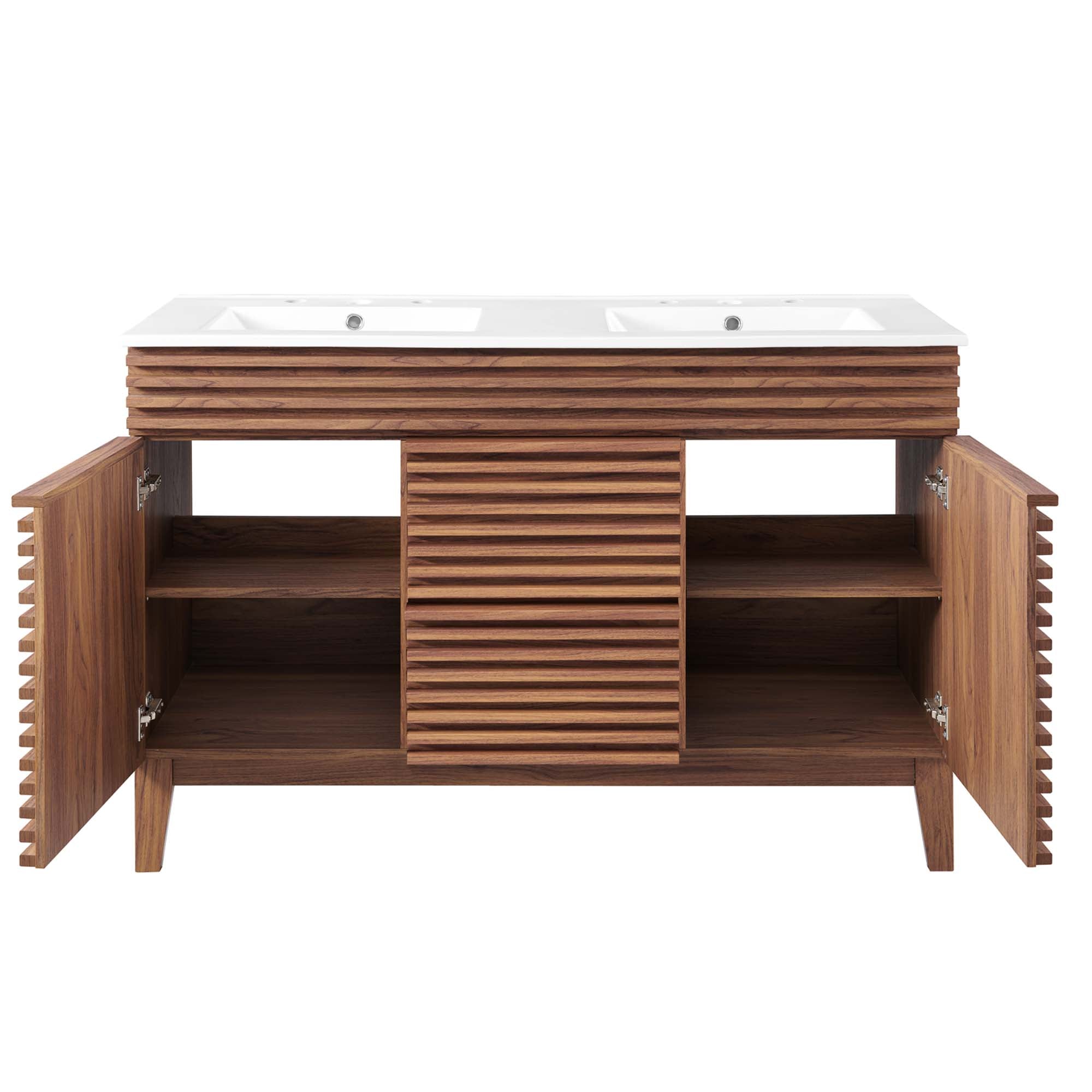 Render 48" Double Sink Bathroom Vanity by Modway
