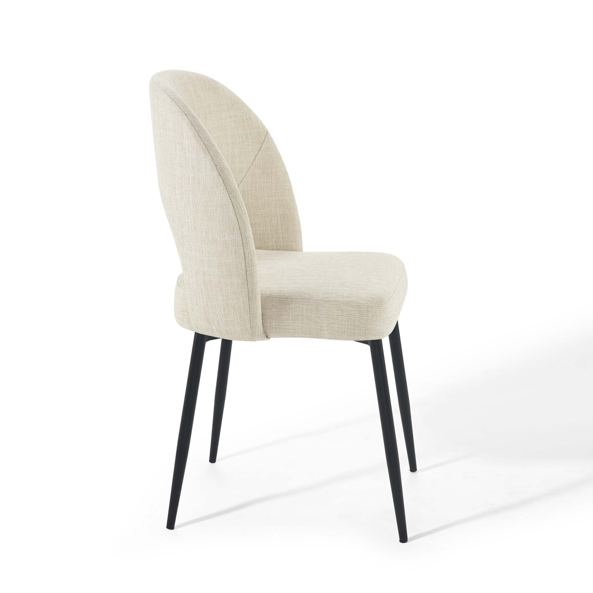 Rouse Upholstered Fabric Dining Side Chair Set of 2 by Modway