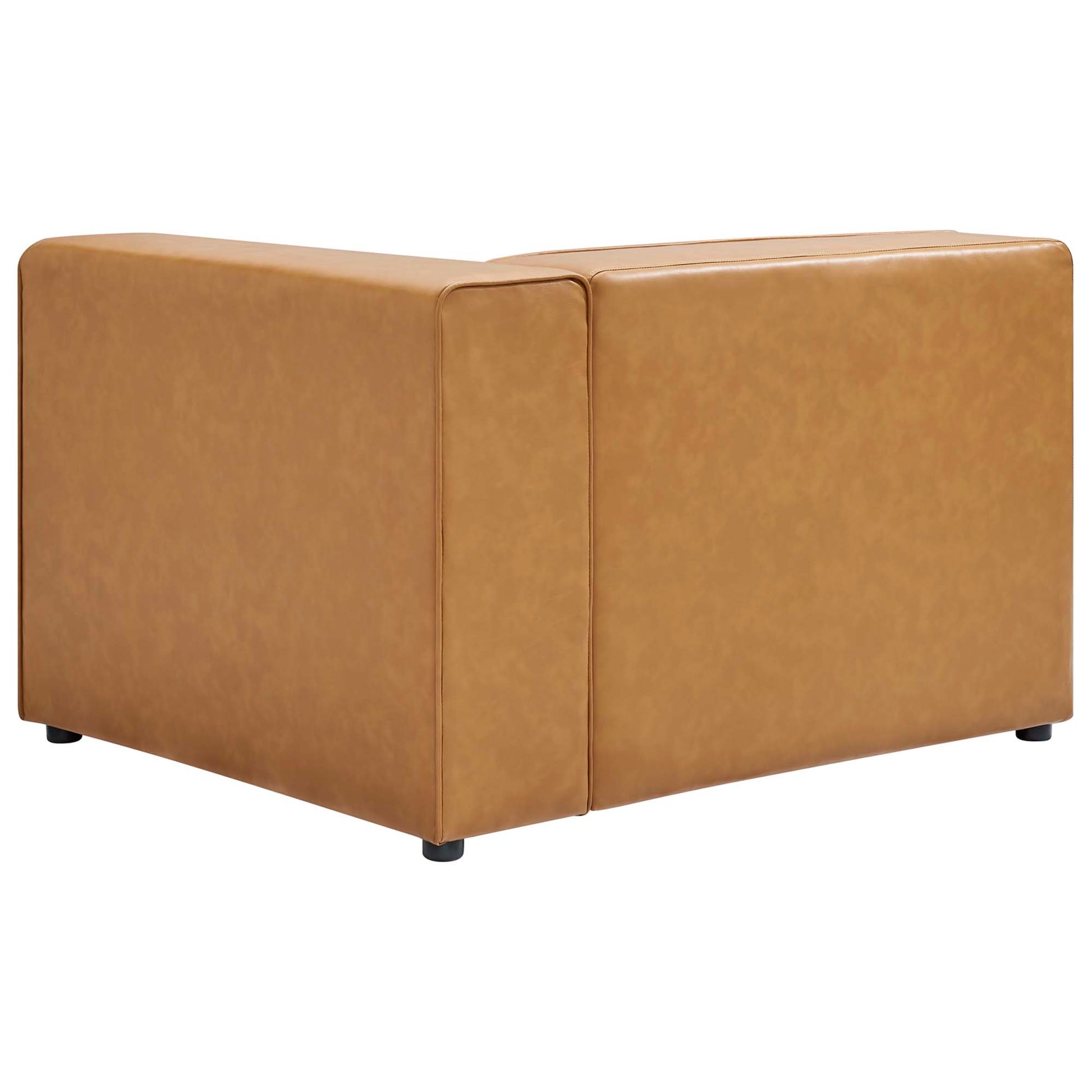 Mingle Vegan Leather Right-Arm Chair by Modway - Best Buy Furniture