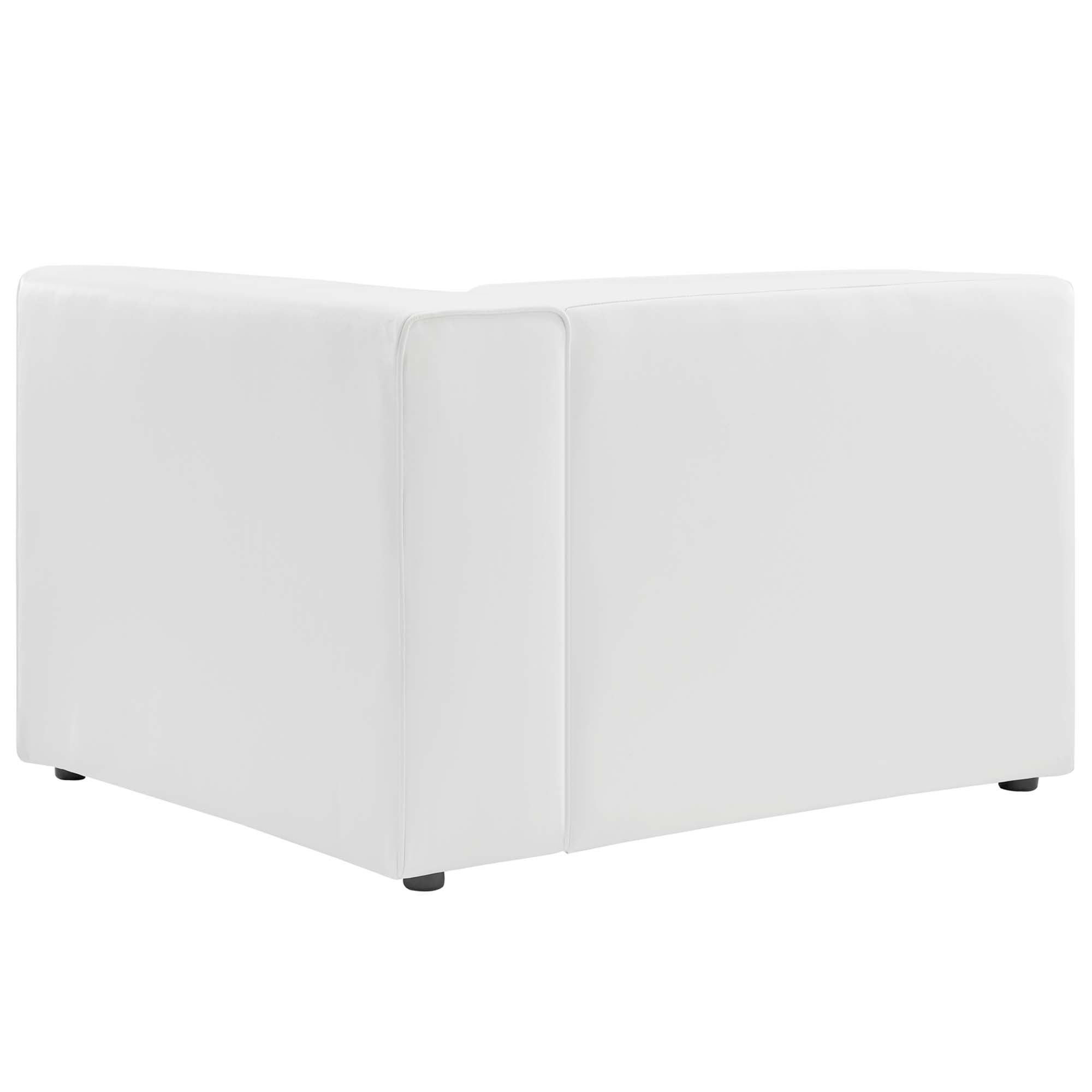 Mingle Vegan Leather Right-Arm Chair by Modway - Best Buy Furniture