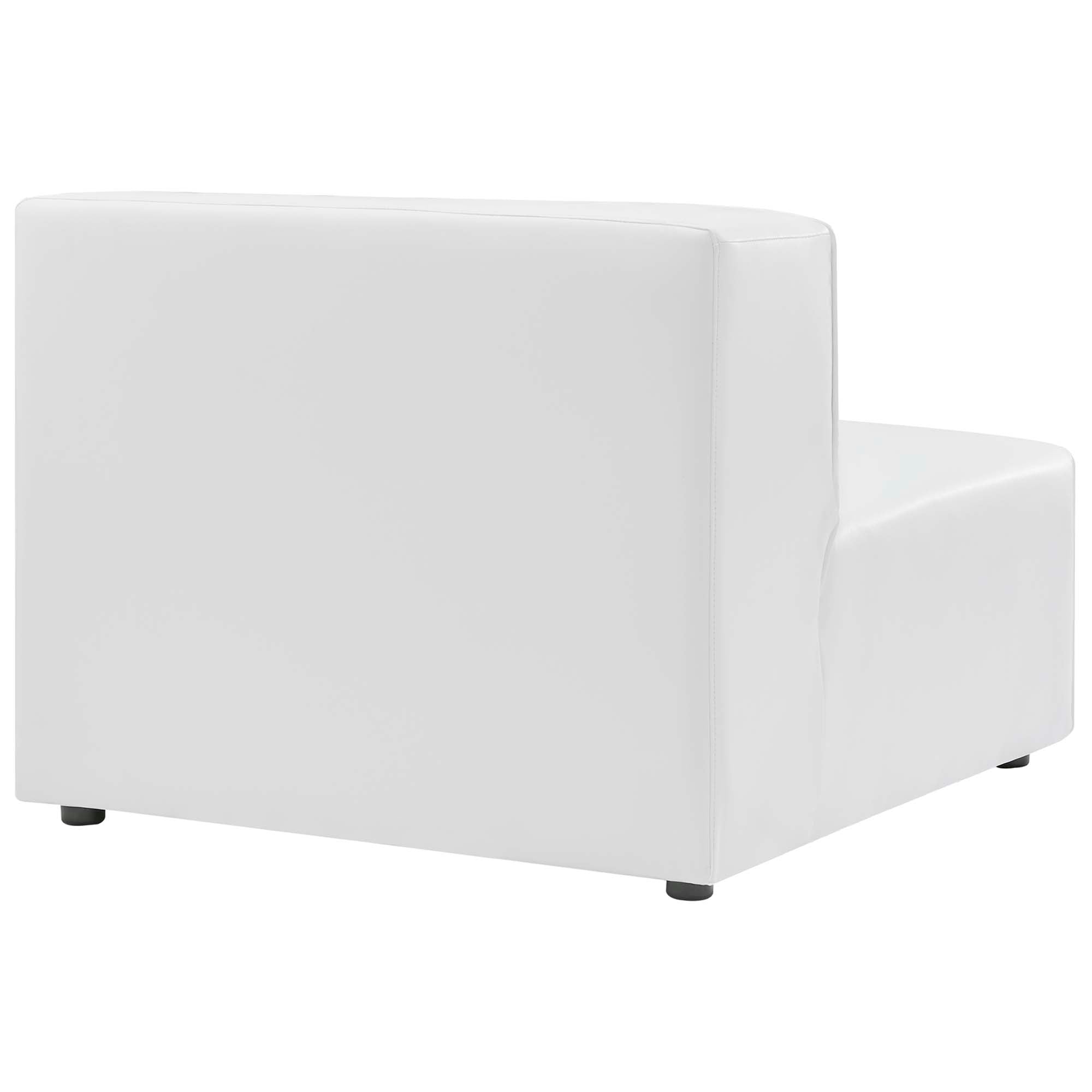 Mingle Vegan Leather Armless Chair by Modway - Best Buy Furniture