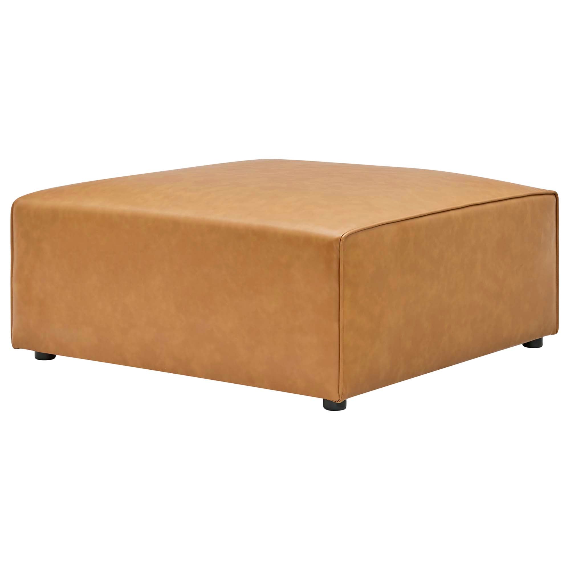 Mingle Vegan Leather Ottoman by Modway - Best Buy Furniture