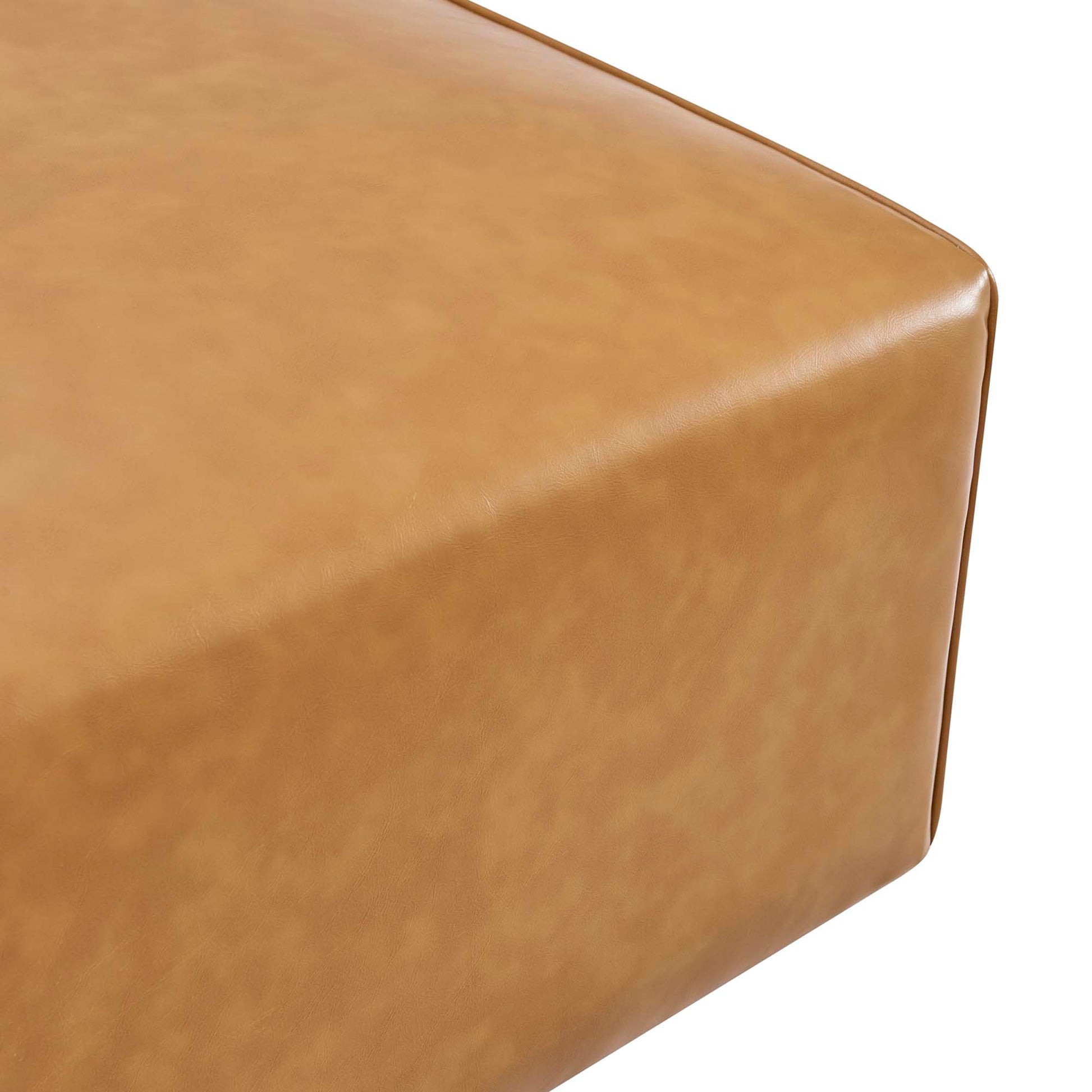 Mingle Vegan Leather Ottoman by Modway - Best Buy Furniture
