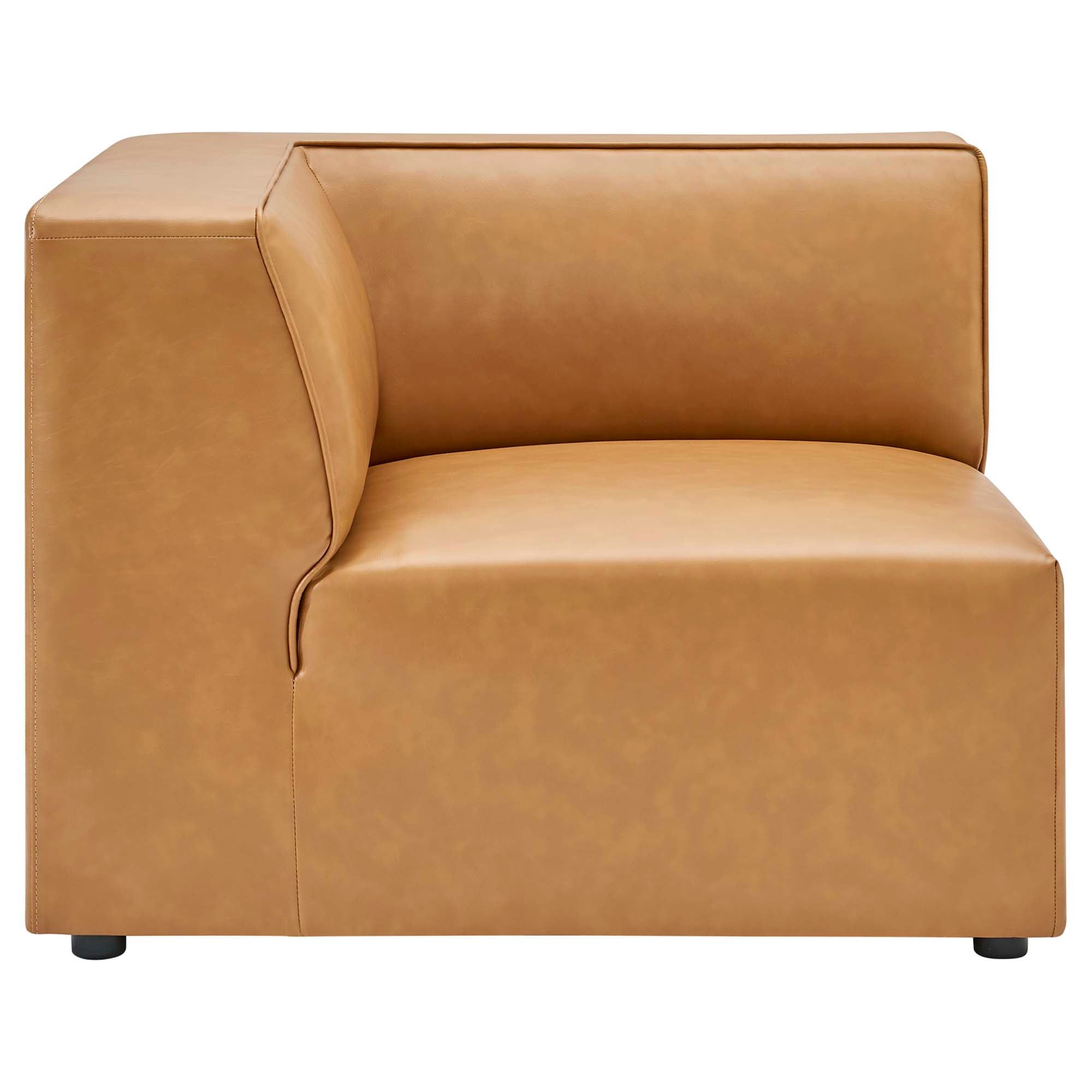 Mingle Vegan Leather Corner Chair by Modway - Best Buy Furniture