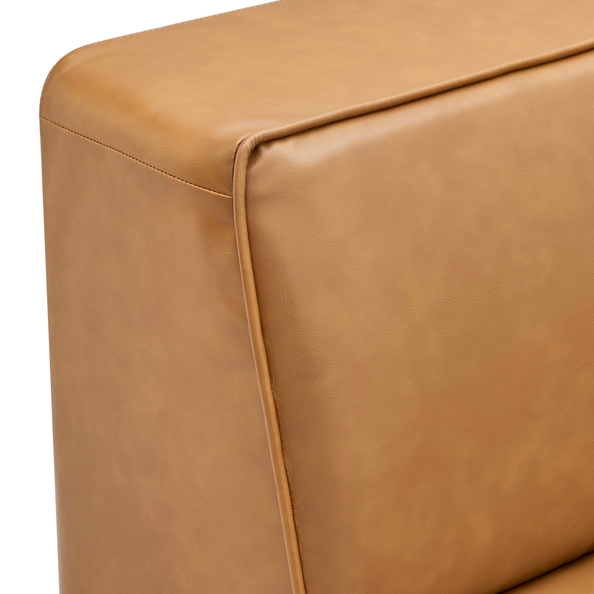 Mingle Vegan Leather Corner Chair by Modway - Best Buy Furniture