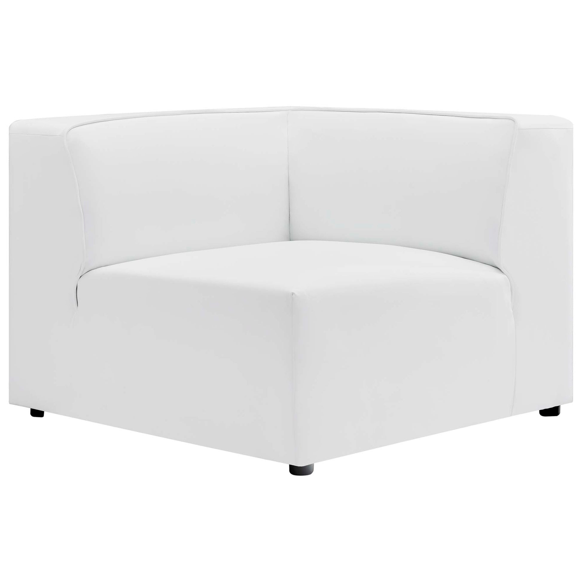 Mingle Vegan Leather Corner Chair by Modway - Best Buy Furniture
