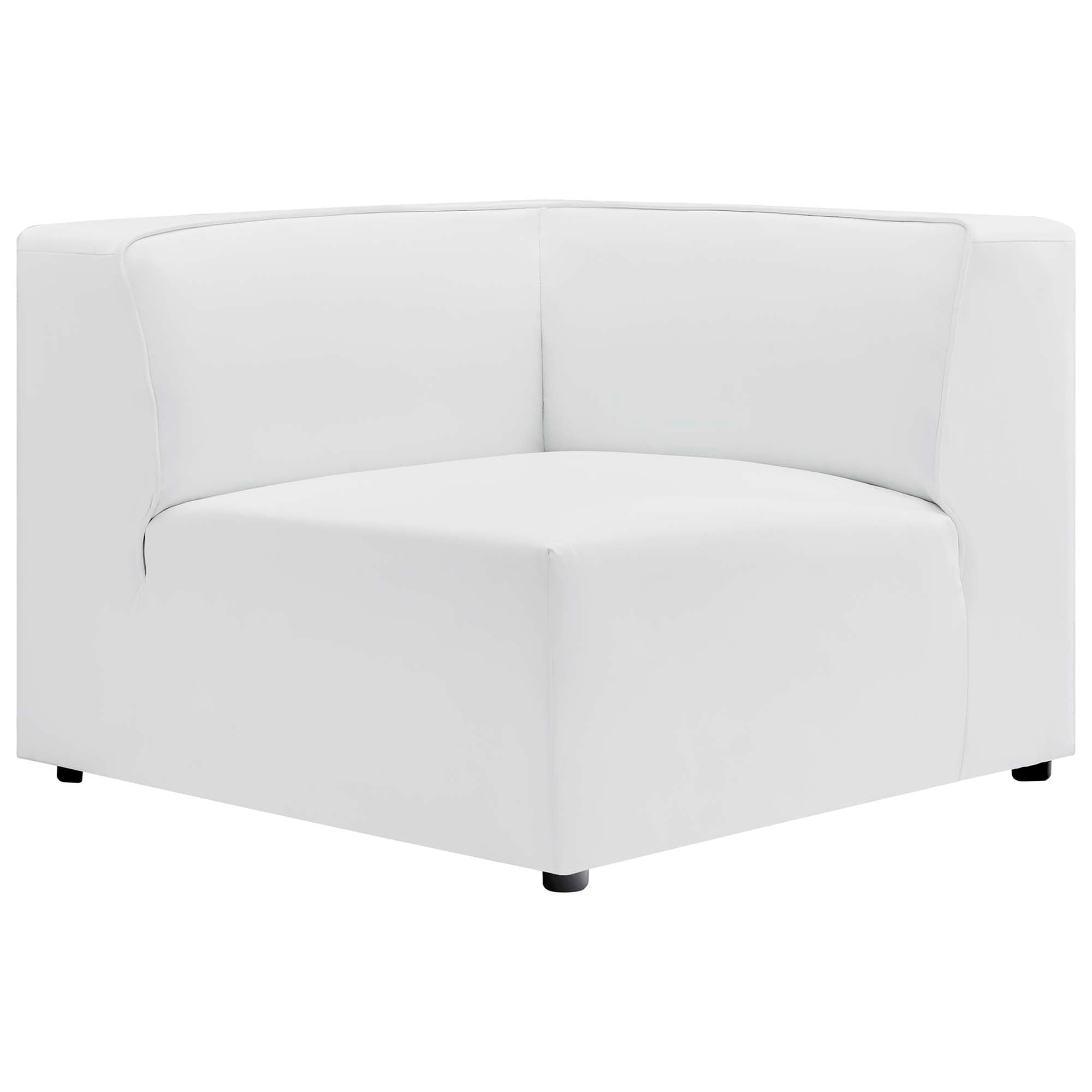 Mingle Vegan Leather Corner Chair by Modway - Best Buy Furniture