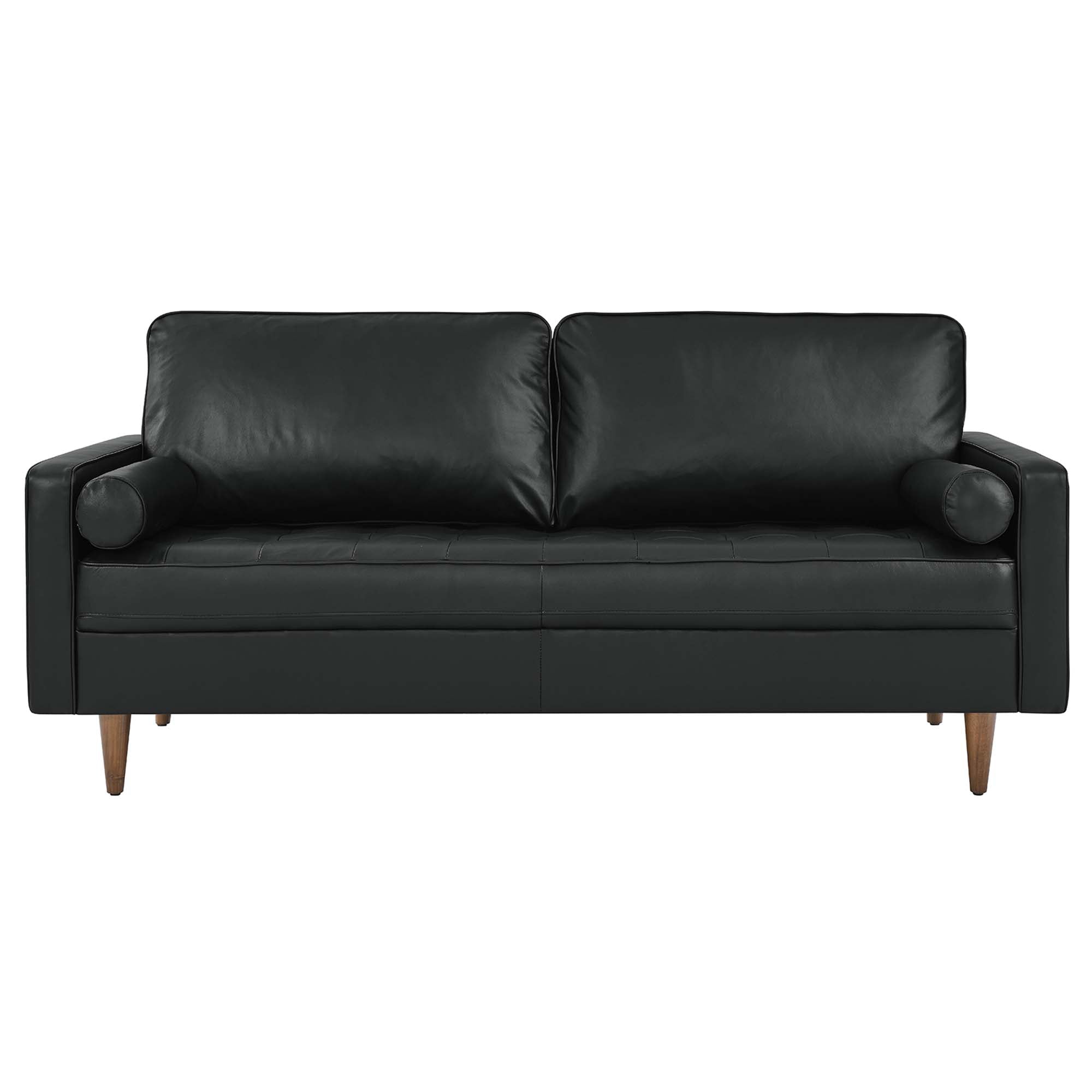 Valour Leather Sofa by Modway