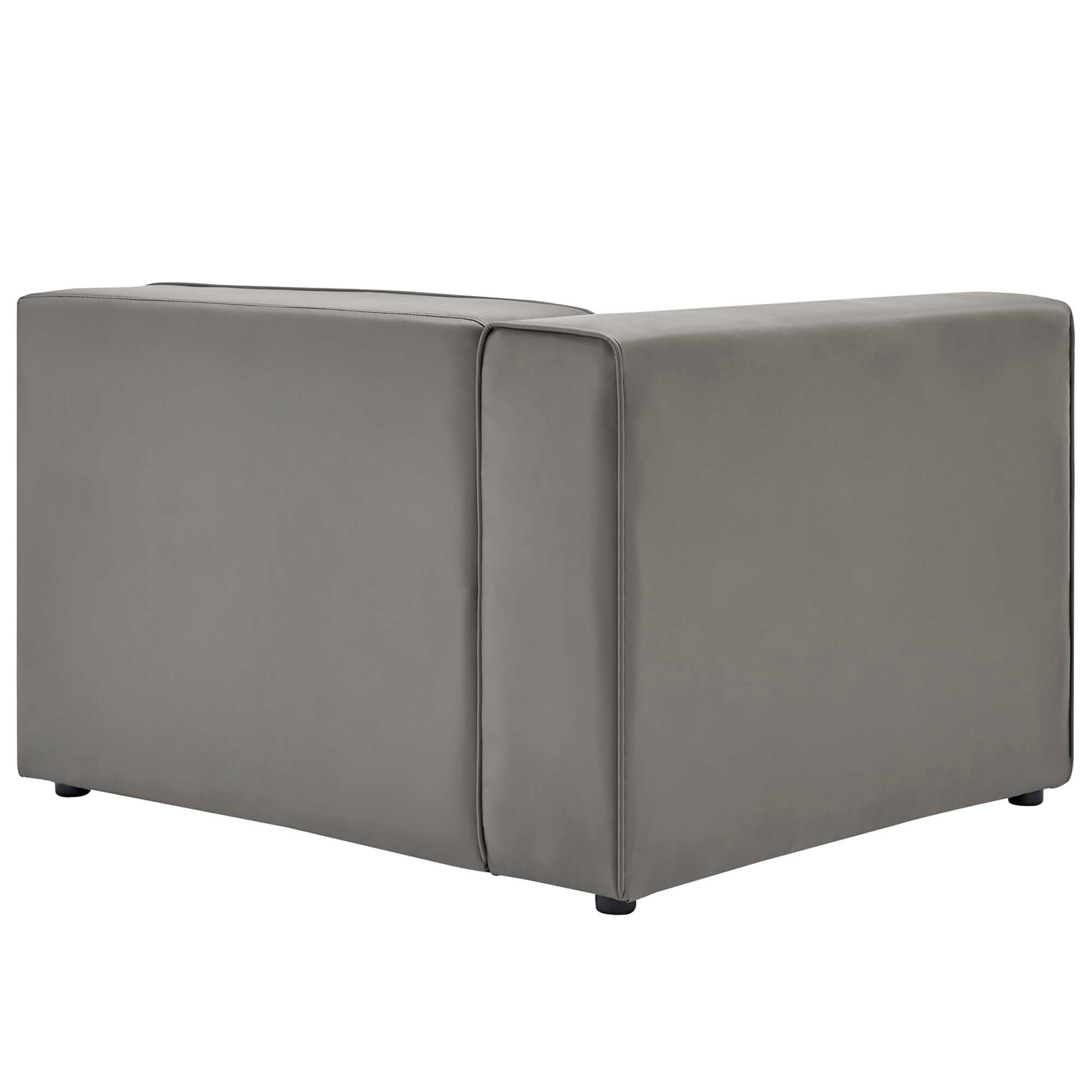 Mingle 3-Piece Vegan Leather Sectional Sofa by Modway - Best Buy Furniture