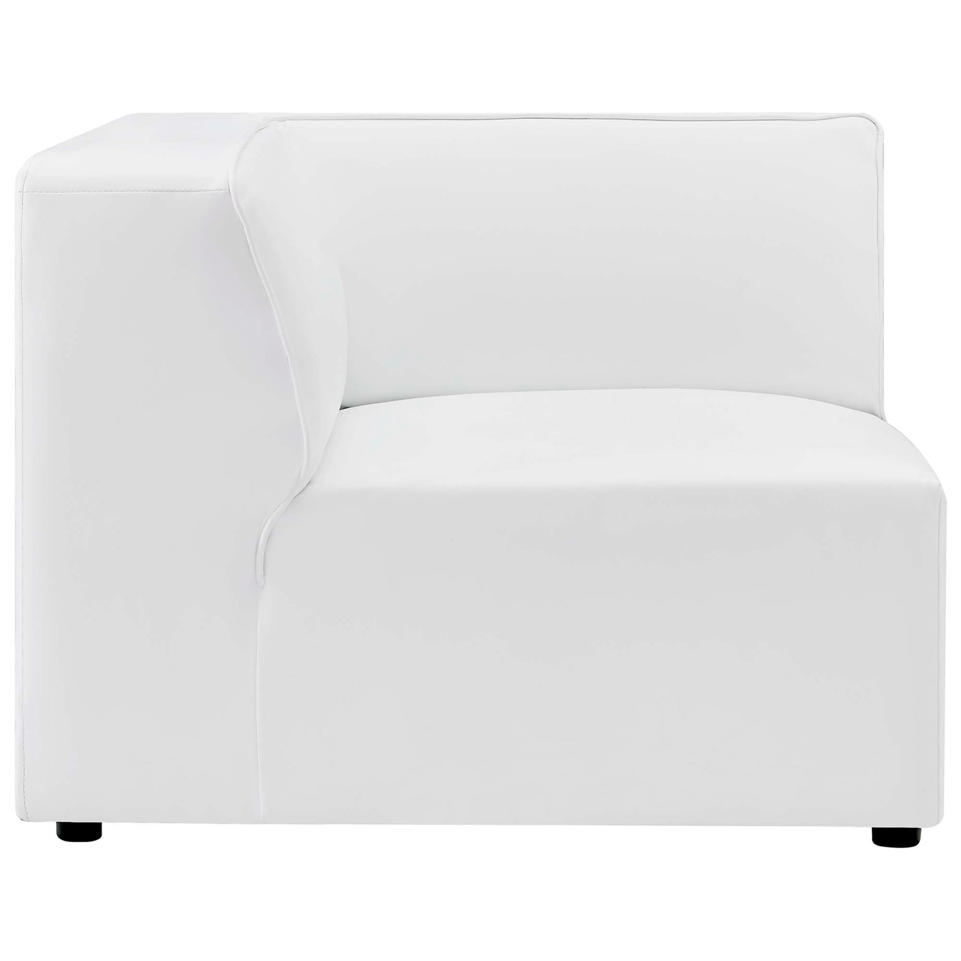 Mingle 7-Piece Vegan Leather Sectional Sofa by Modway - Best Buy Furniture