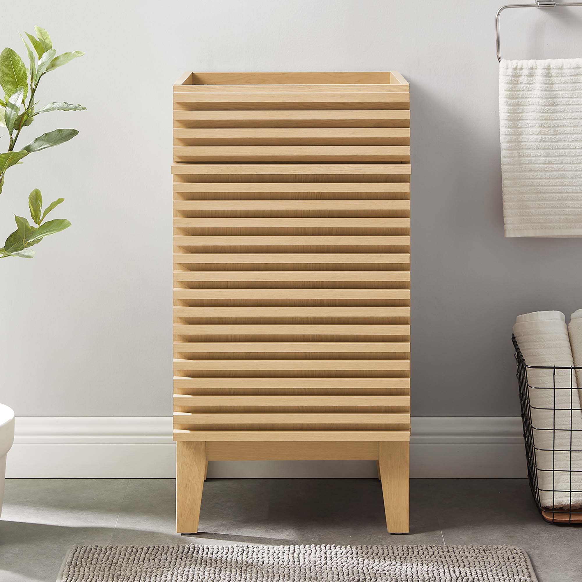Render 18" Bathroom Vanity Cabinet (Sink Basin Not Included) by Modway