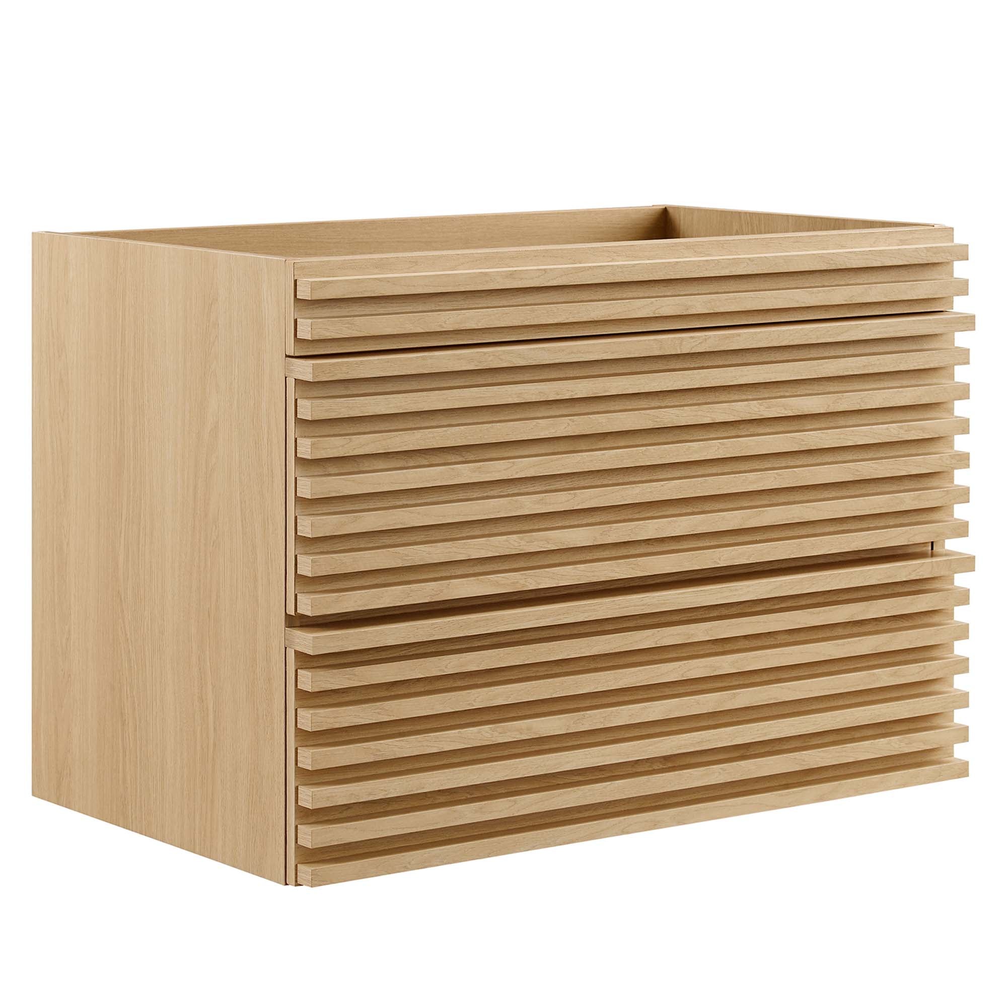 Render 30" Wall-Mount Bathroom Vanity Cabinet (Sink Basin Not Included) by Modway