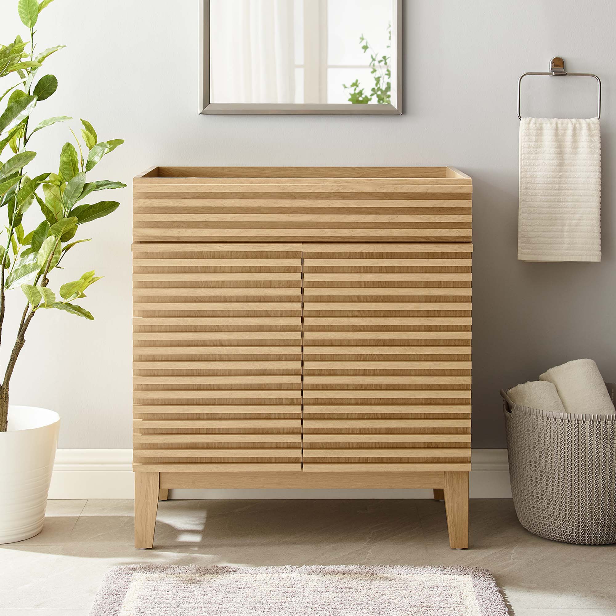 Render 30" Bathroom Vanity Cabinet (Sink Basin Not Included) by Modway