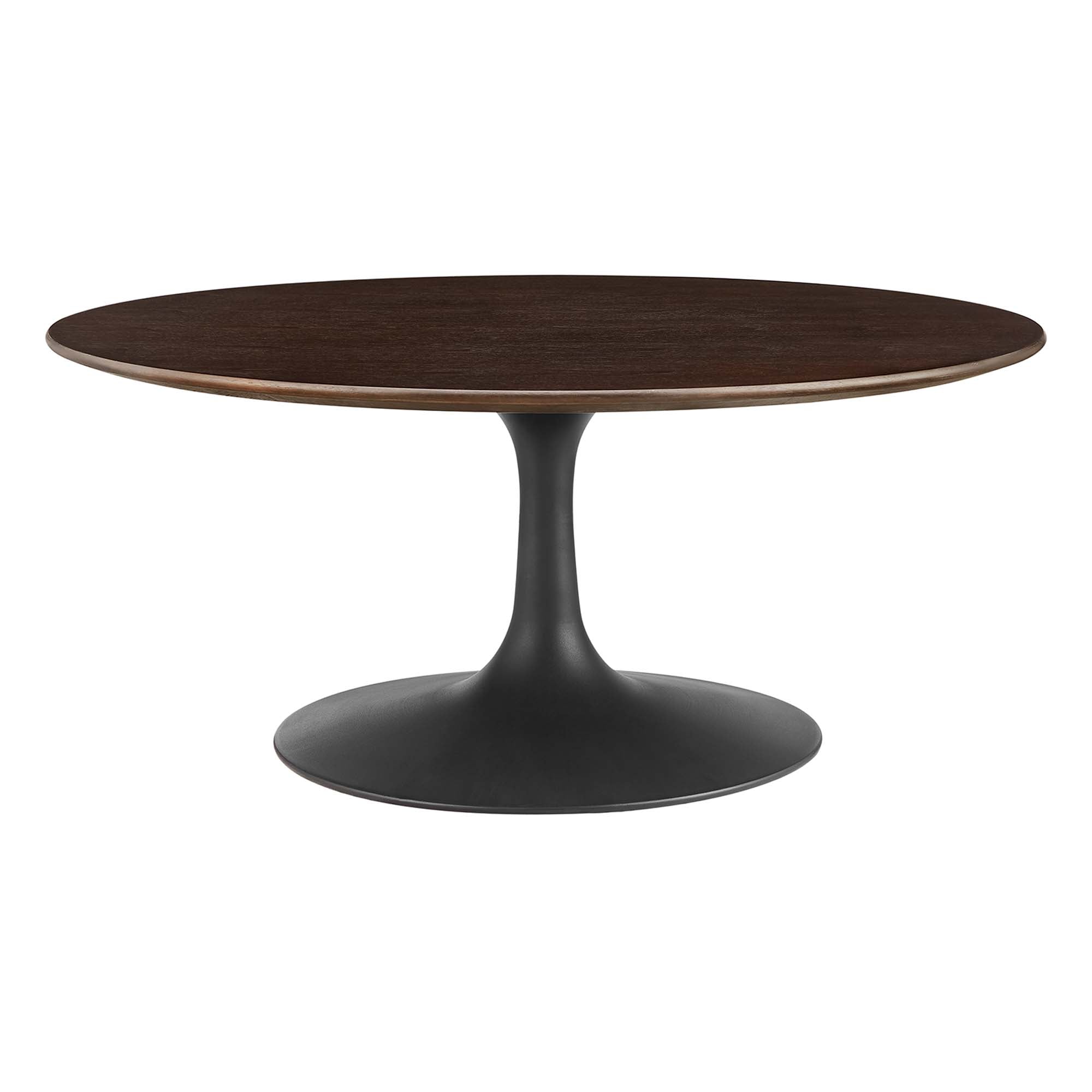 Lippa 36" Round Wood Coffee Table by Modway - Best Buy Furniture