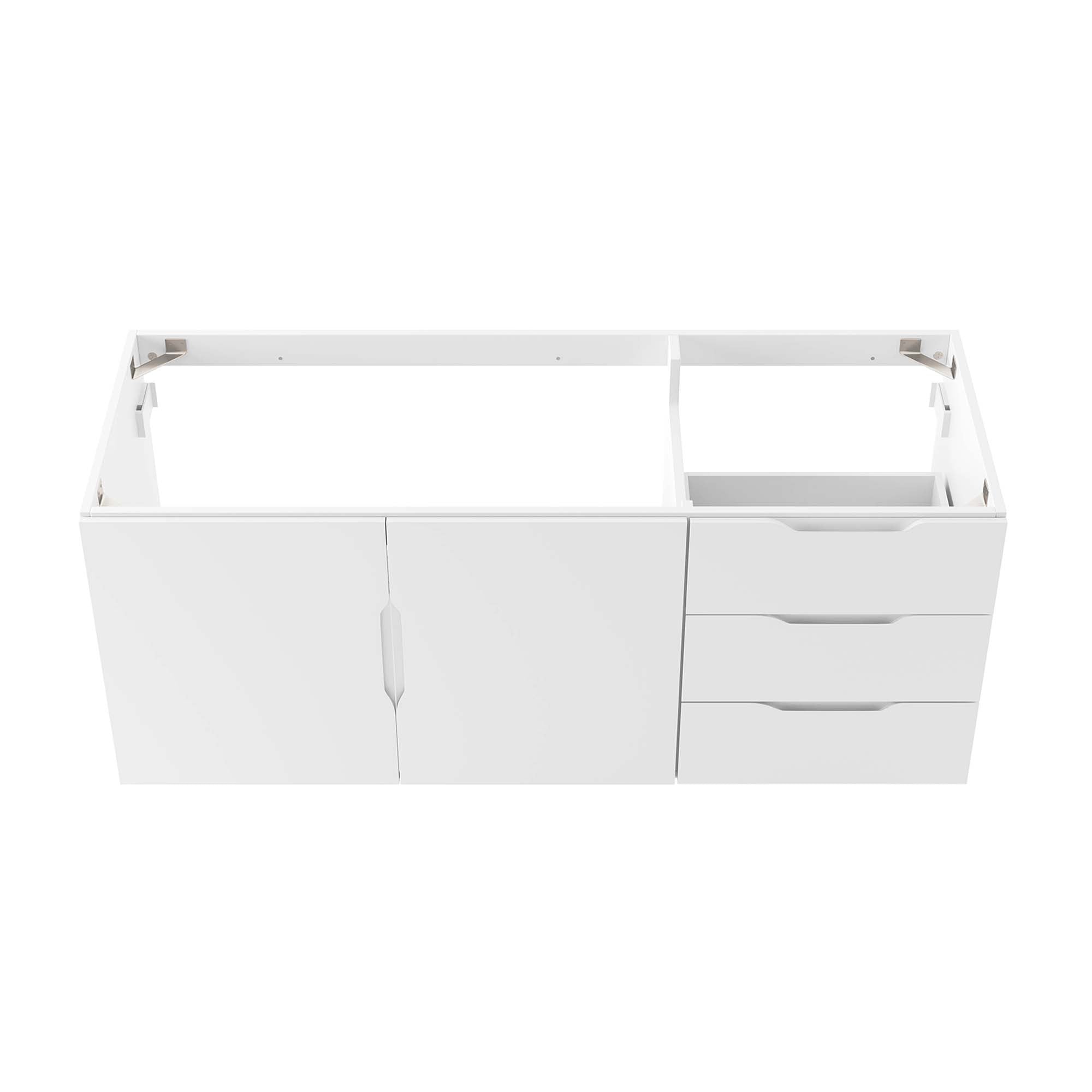 Vitality 48" Double or Single Sink Compatible (Not Included) Bathroom Vanity Cabinet by Modway