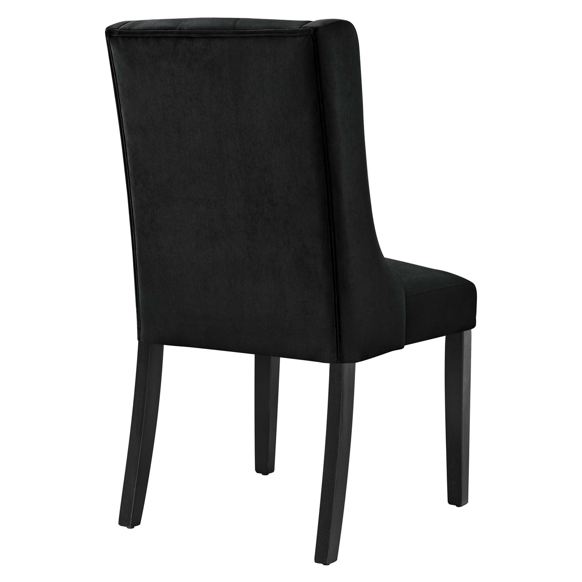 Baronet Performance Velvet Dining Chairs Set of 2 by Modway