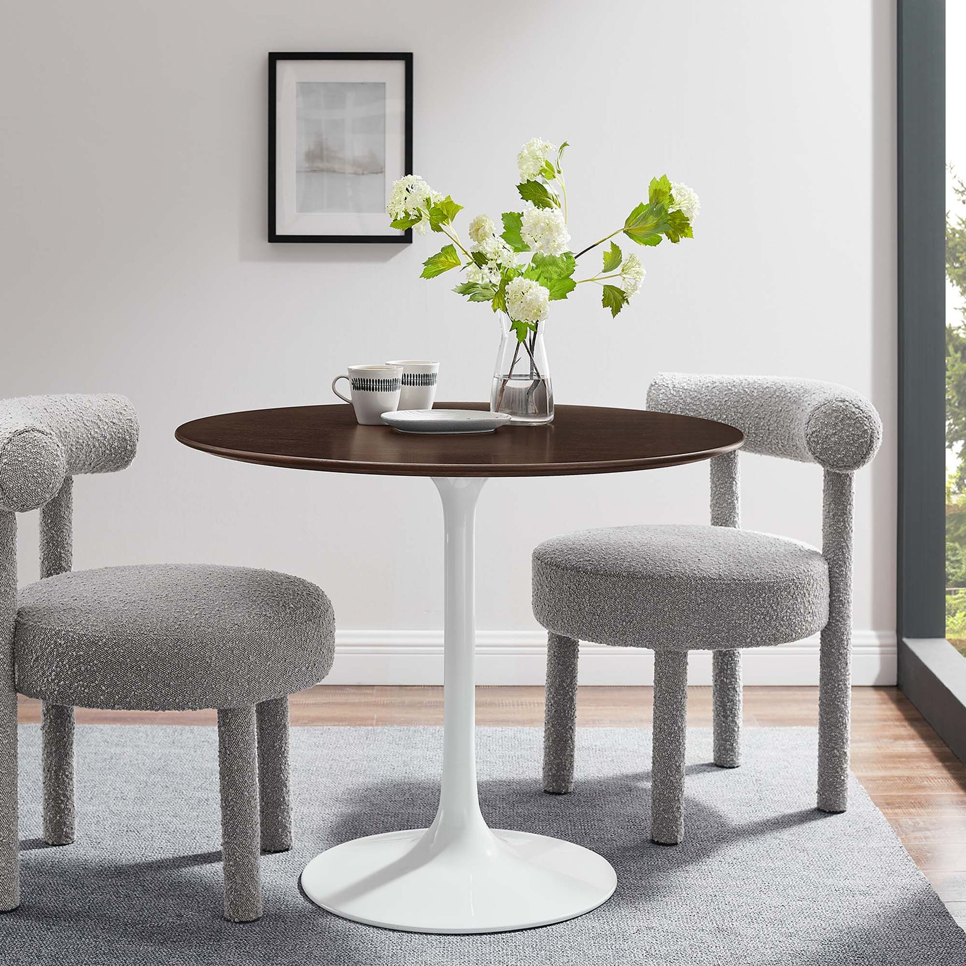 Lippa 36" Round Wood Dining Table by Modway - Best Buy Furniture