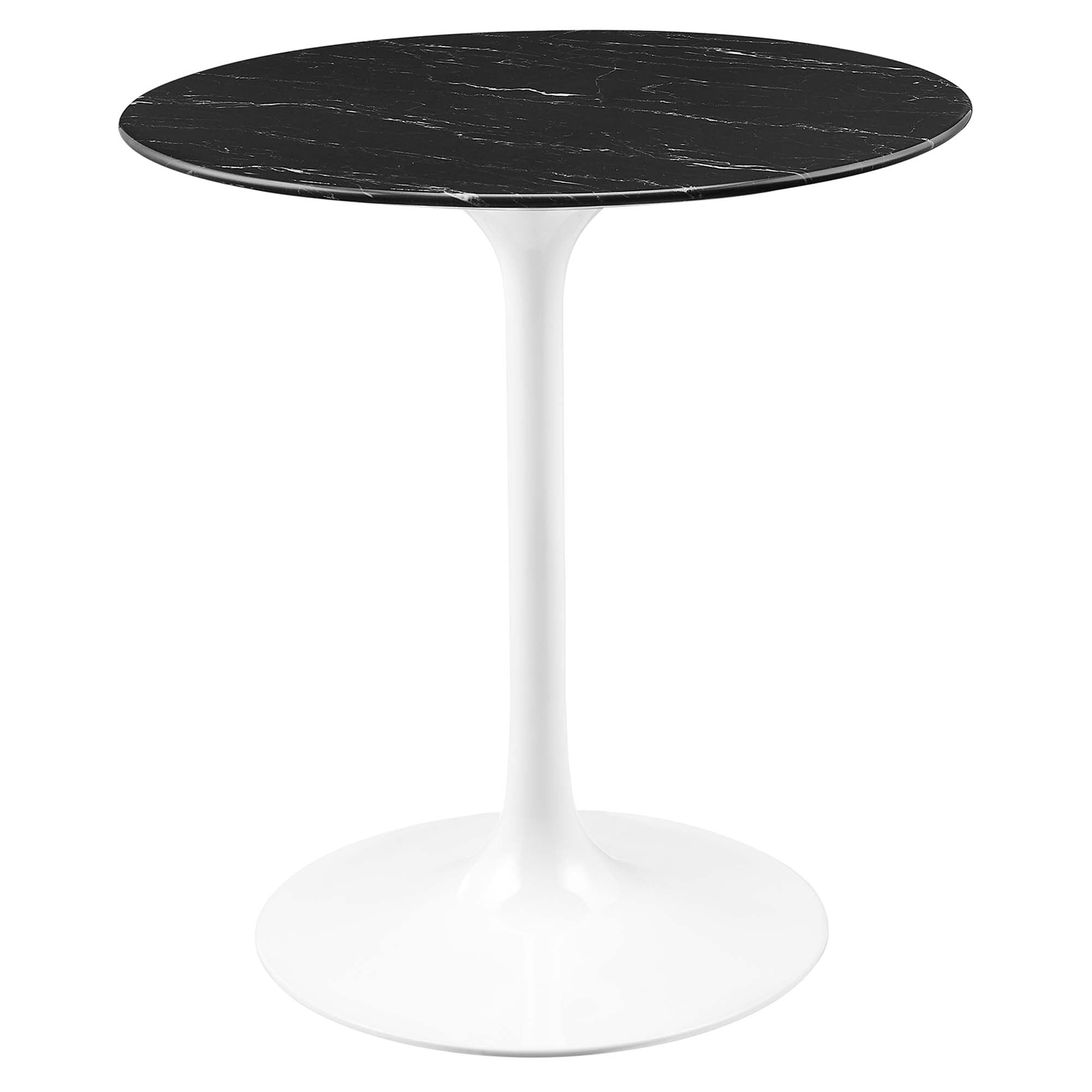Lippa 28" Round Faux Marble Dining Table by Modway - Best Buy Furniture