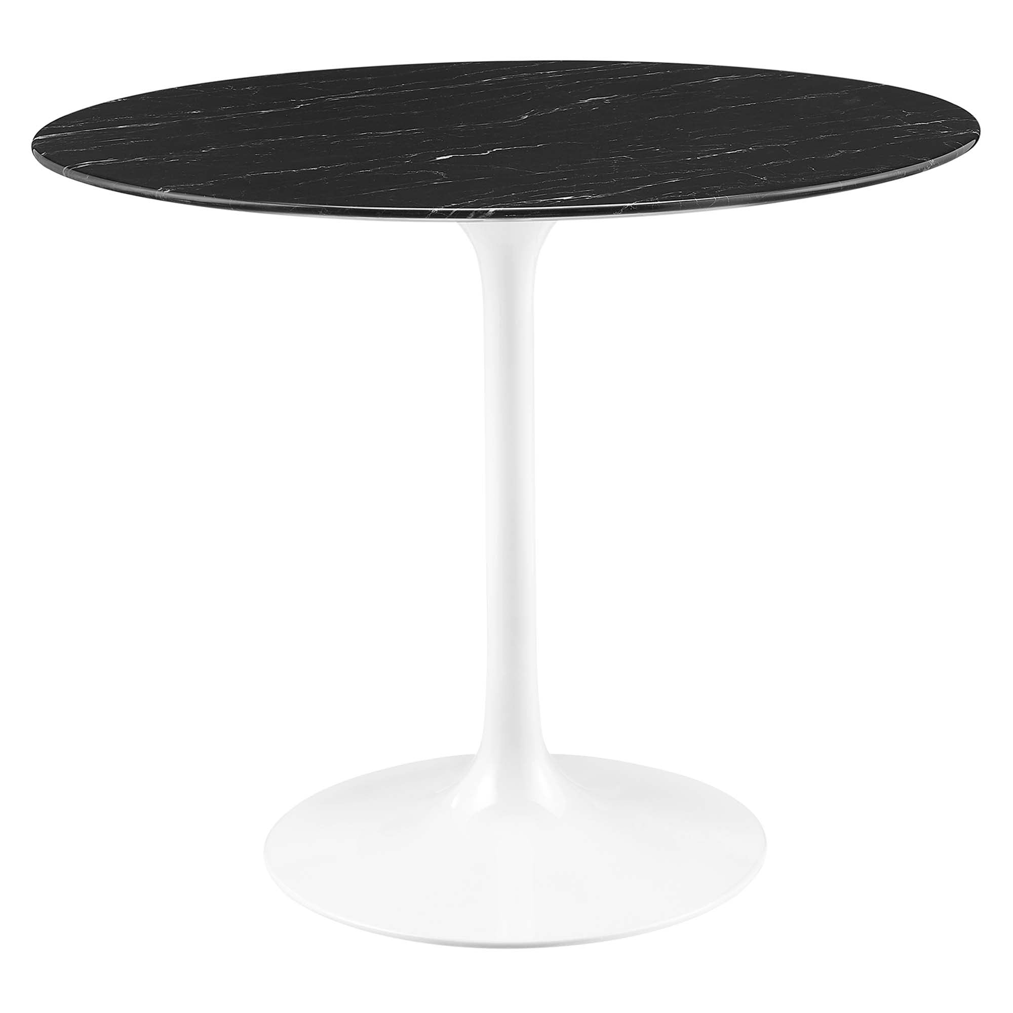 Lippa 36" Round Faux Marble Dining Table by Modway - Best Buy Furniture
