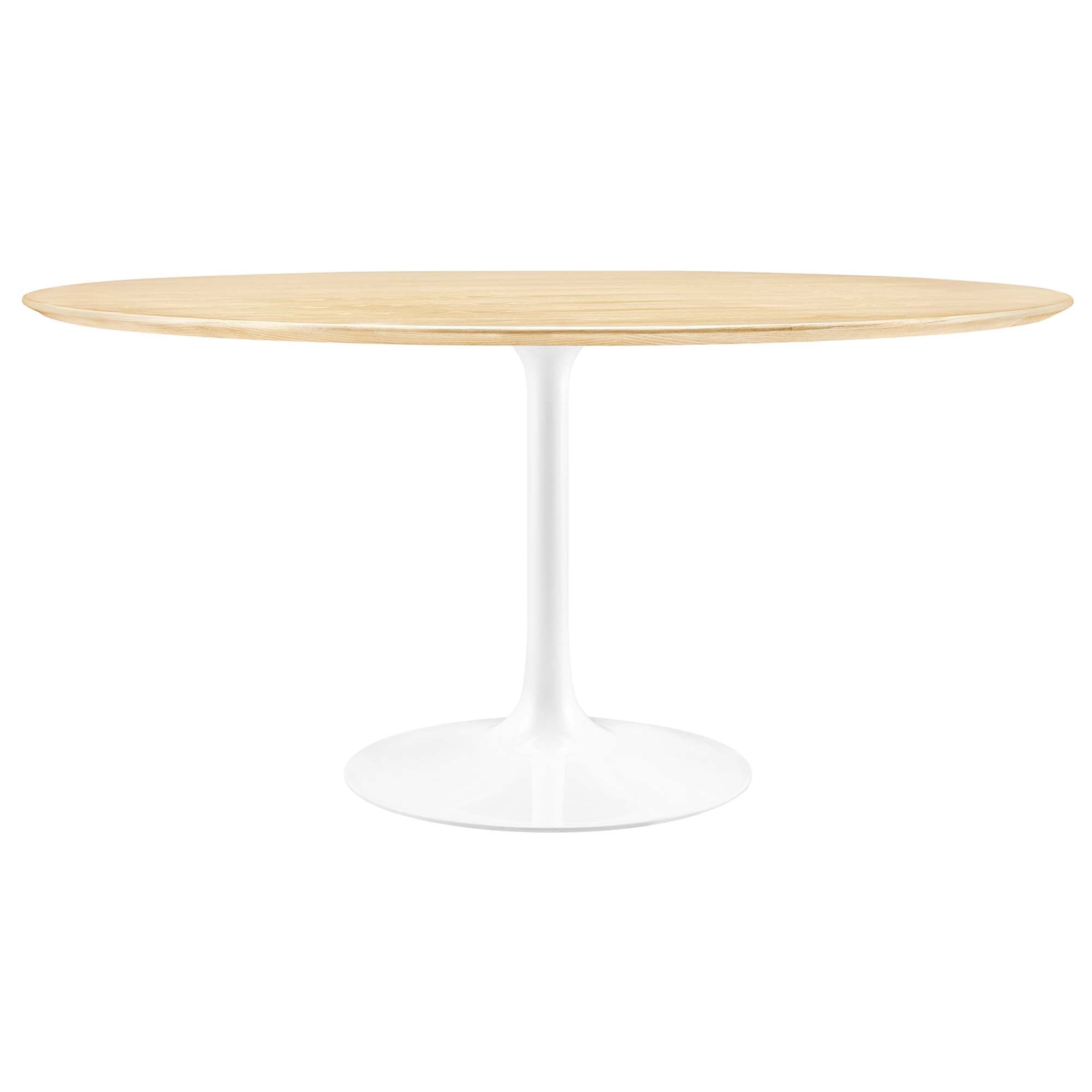 Lippa 60" Round Wood Dining Table by Modway - Best Buy Furniture