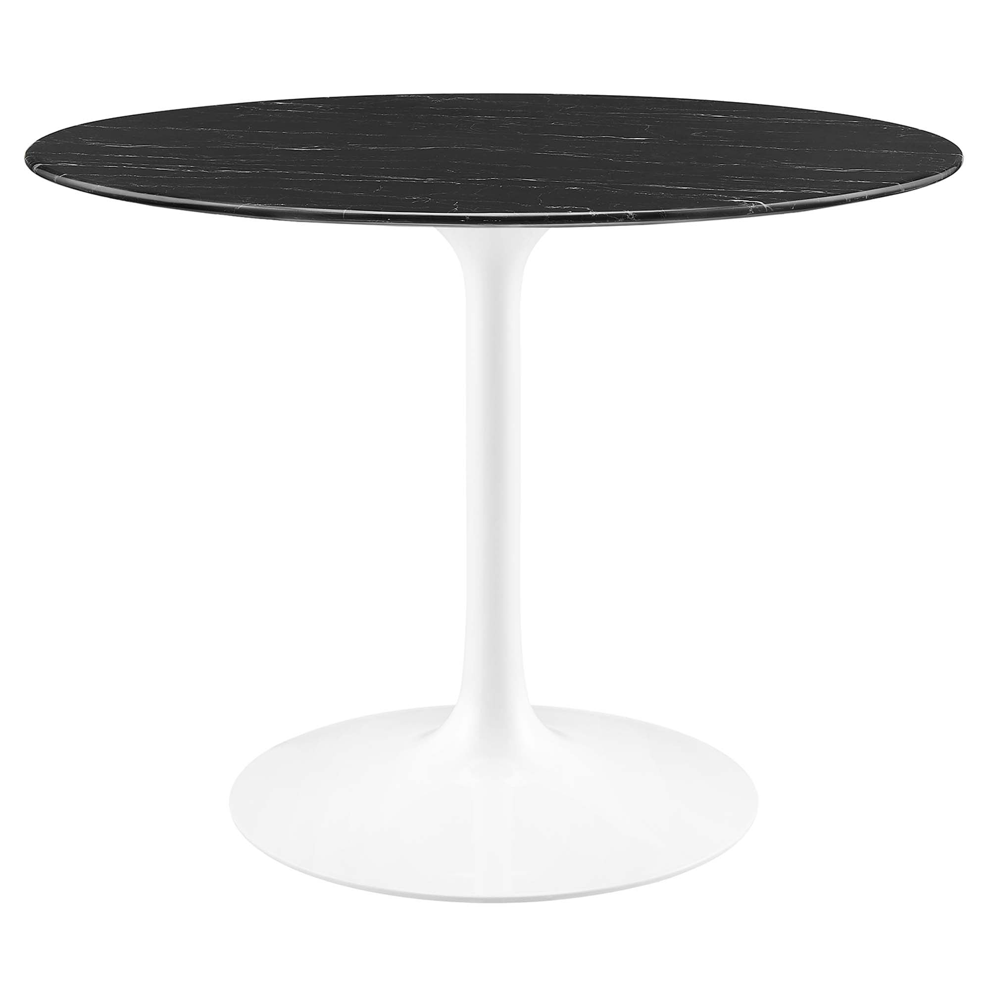 Lippa 40" Round Faux Marble Dining Table by Modway - Best Buy Furniture