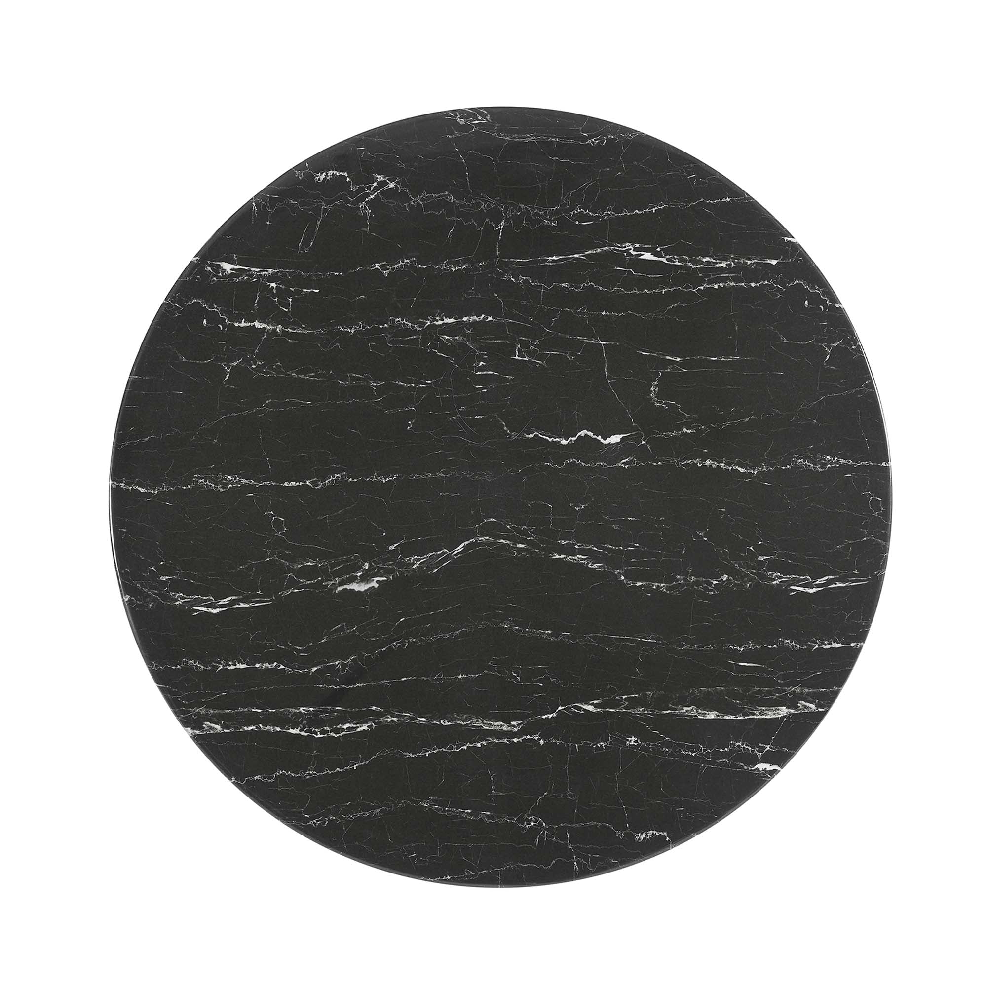 Lippa 40" Round Faux Marble Dining Table by Modway - Best Buy Furniture