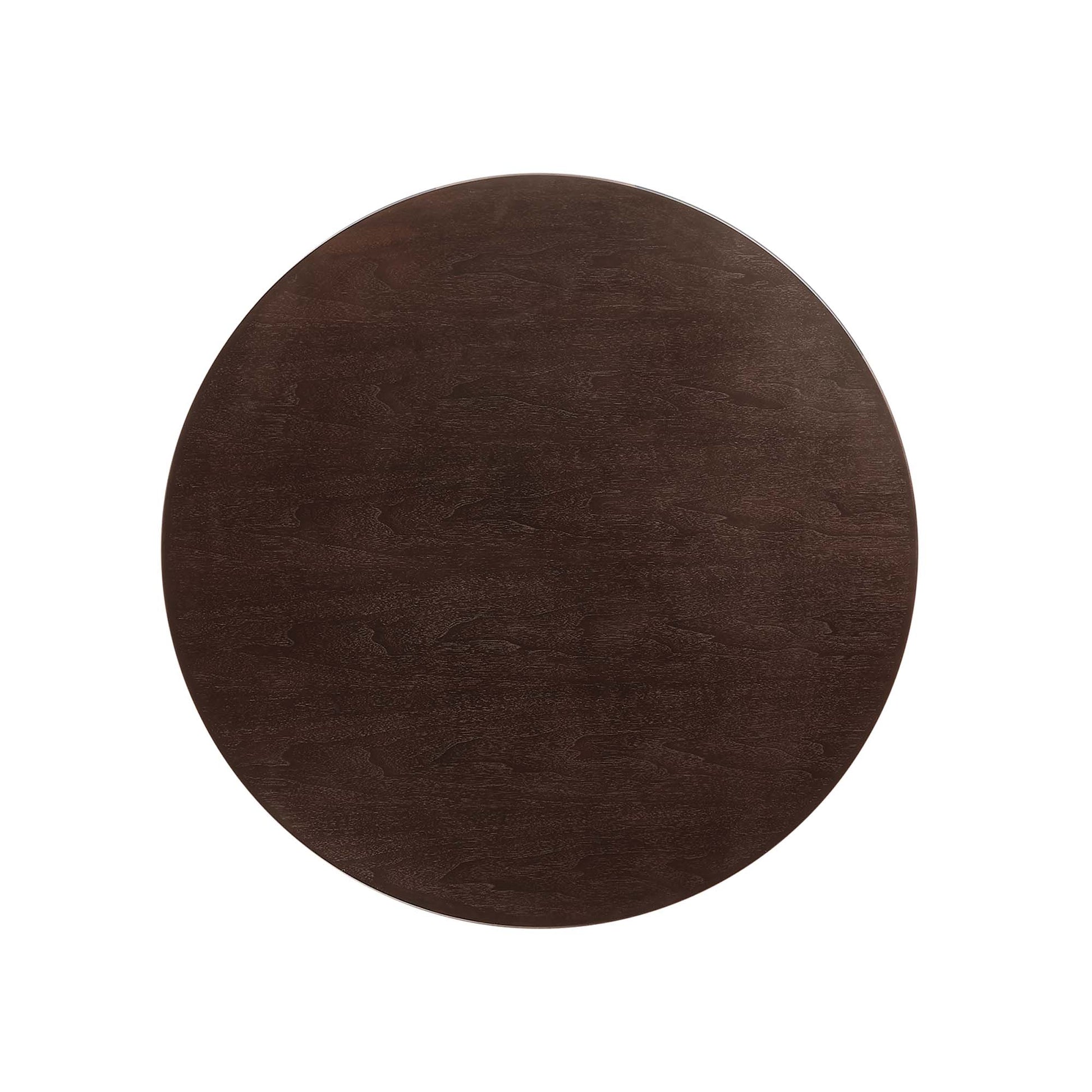 Lippa 36" Round Wood Coffee Table by Modway - Best Buy Furniture