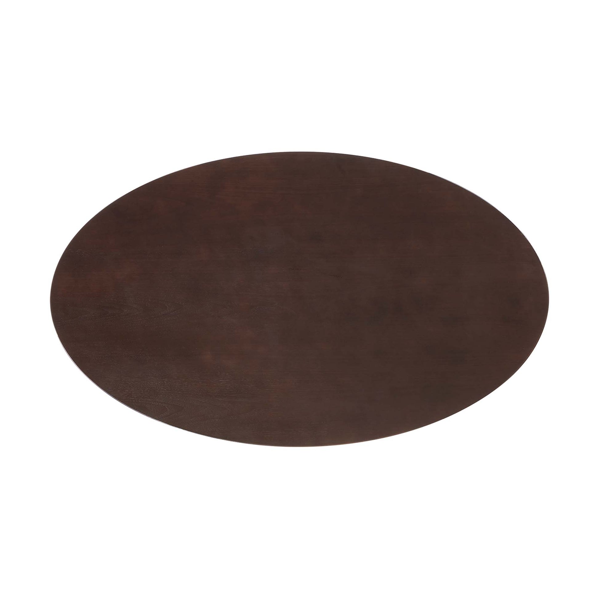 Lippa 60" Oval Cherry Walnut Wood Dining Table by Modway - Best Buy Furniture