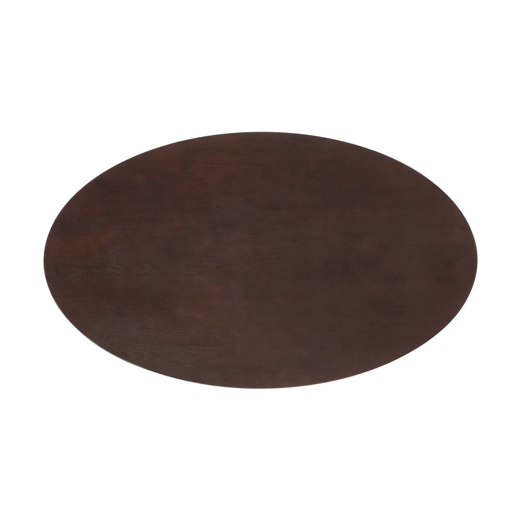 Lippa 60" Oval Cherry Walnut Wood Dining Table by Modway - Best Buy Furniture