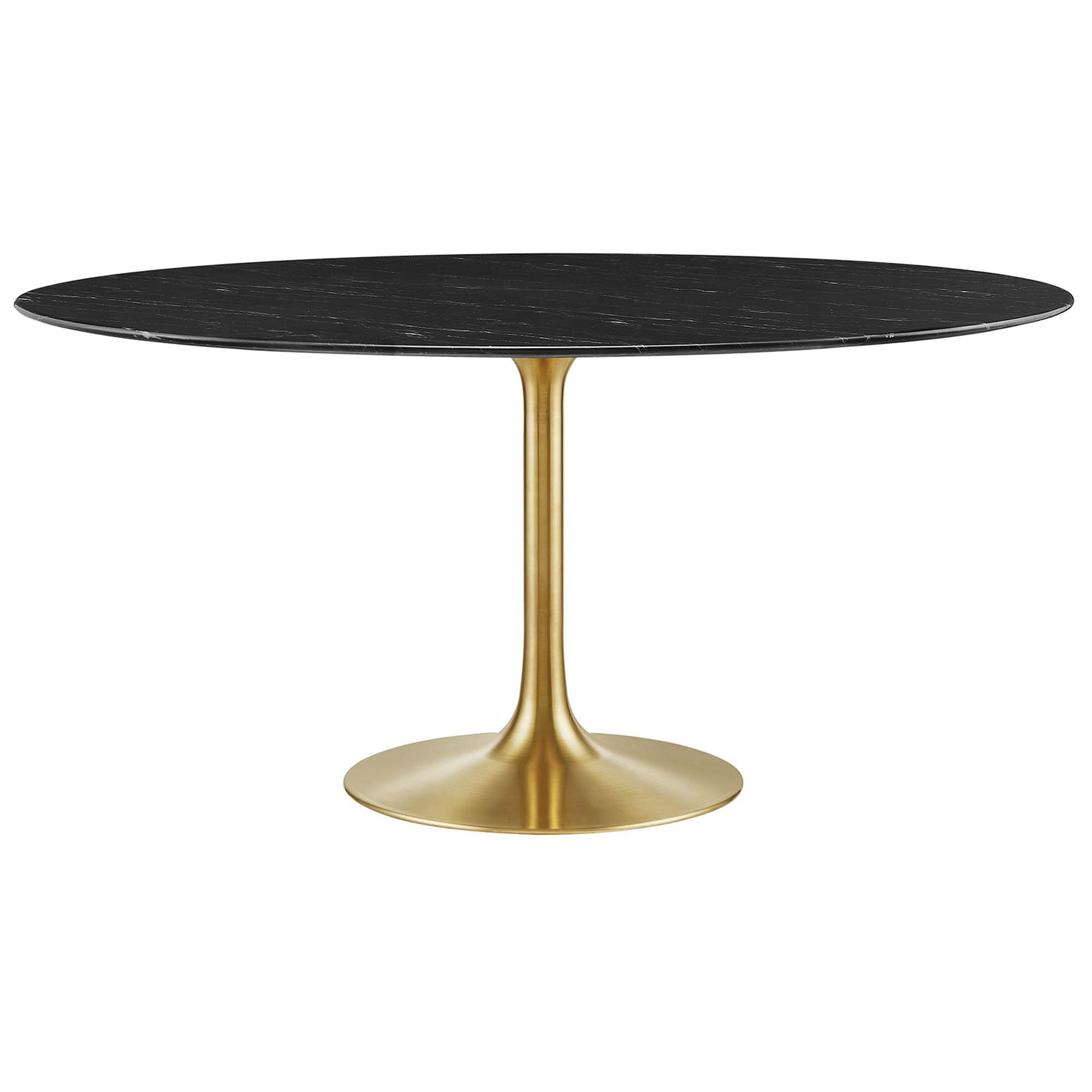 Lippa 60" Round Faux Marble Dining Table by Modway - Best Buy Furniture