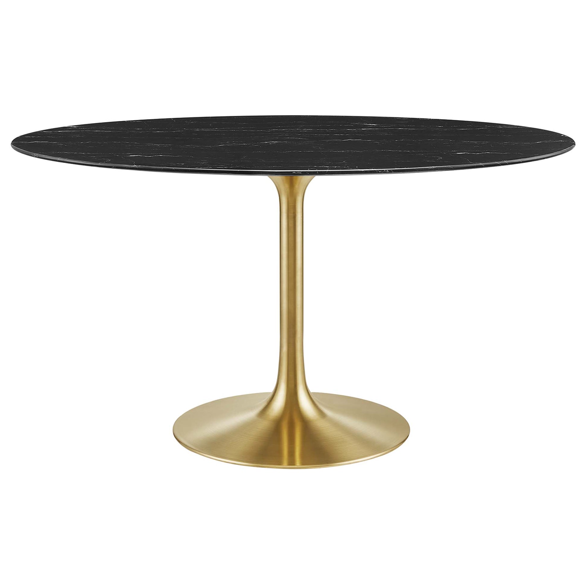 Lippa 54" Oval Faux Marble Dining Table by Modway - Best Buy Furniture