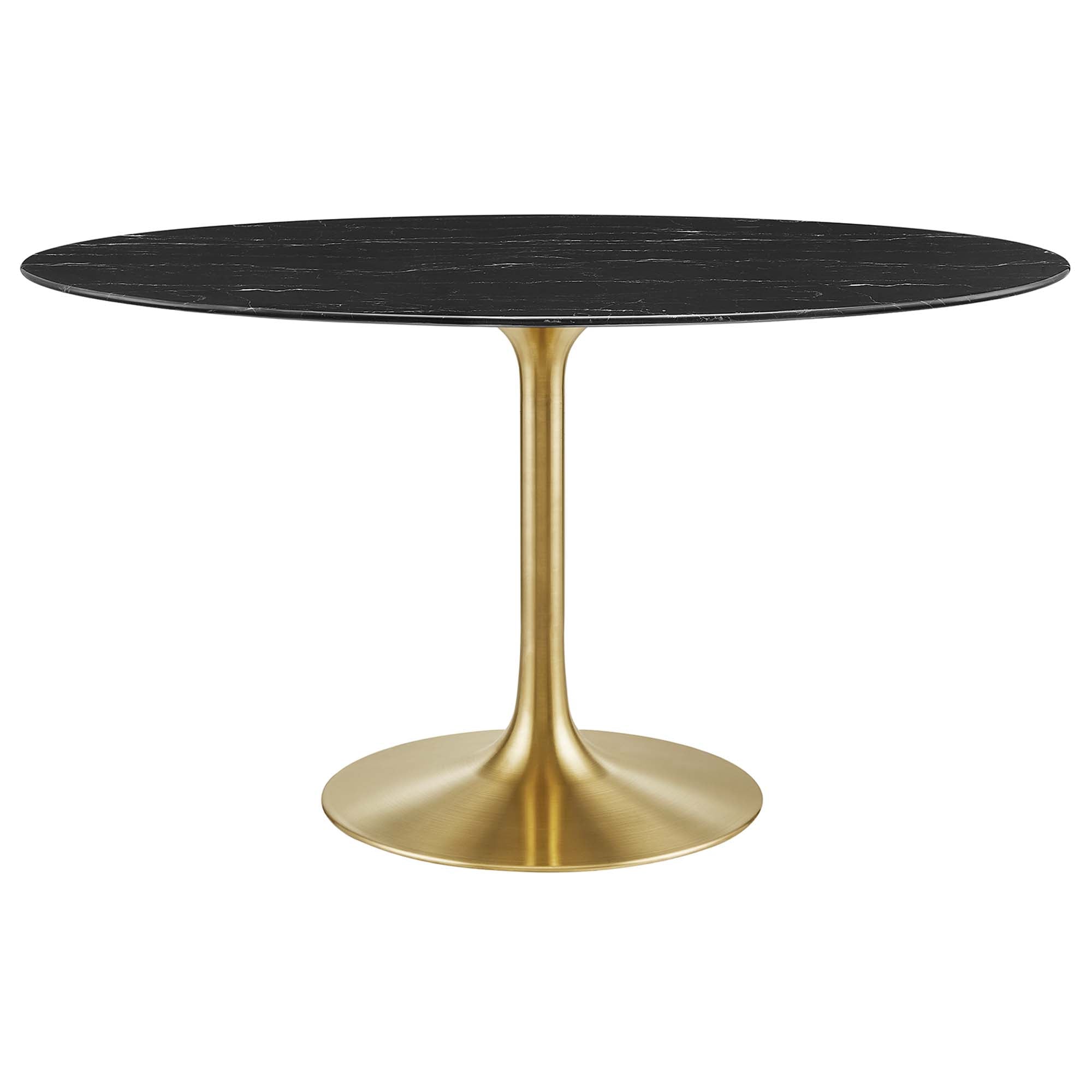 Lippa 54" Oval Faux Marble Dining Table by Modway - Best Buy Furniture