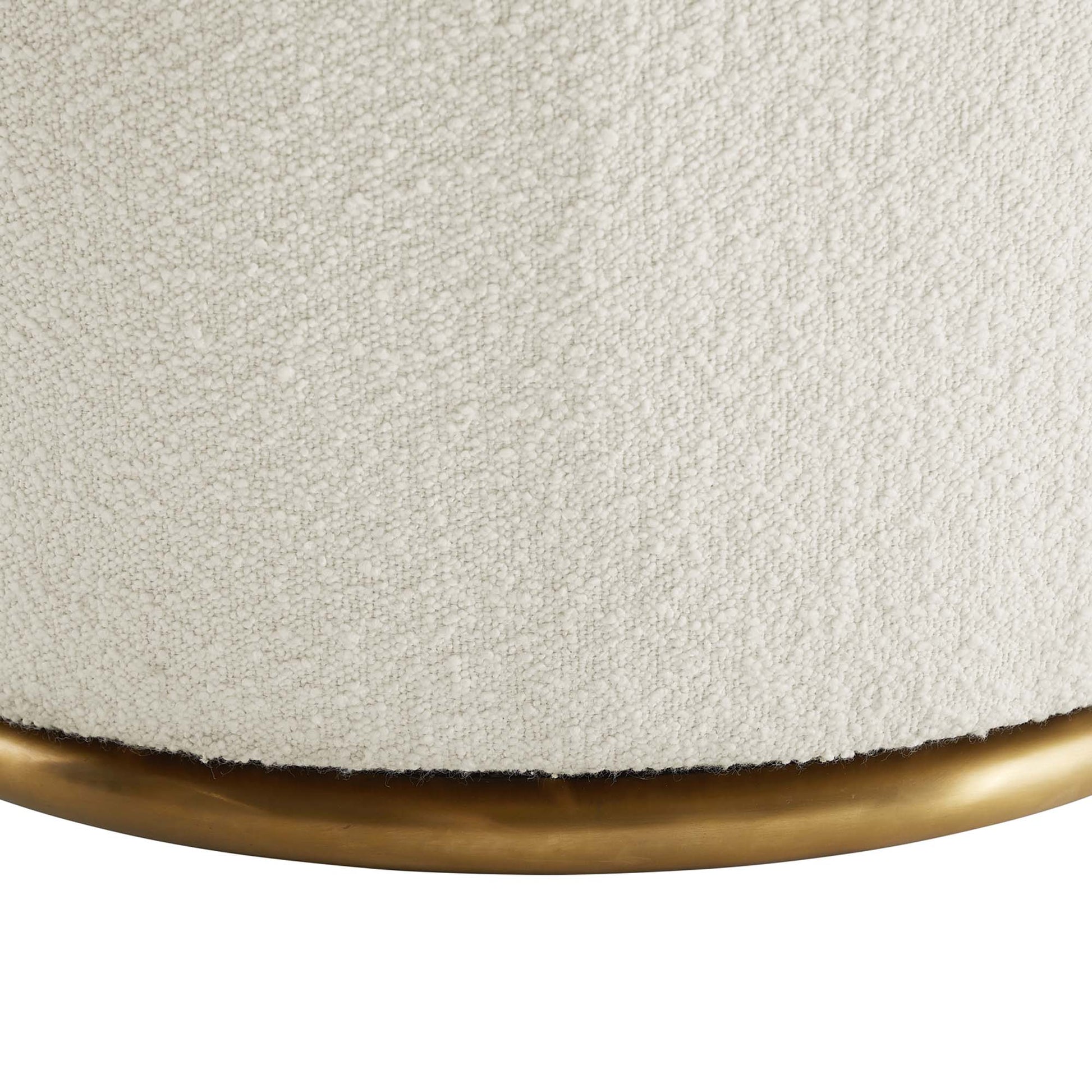 Nora Boucle Upholstered Swivel Chair by Modway - Best Buy Furniture