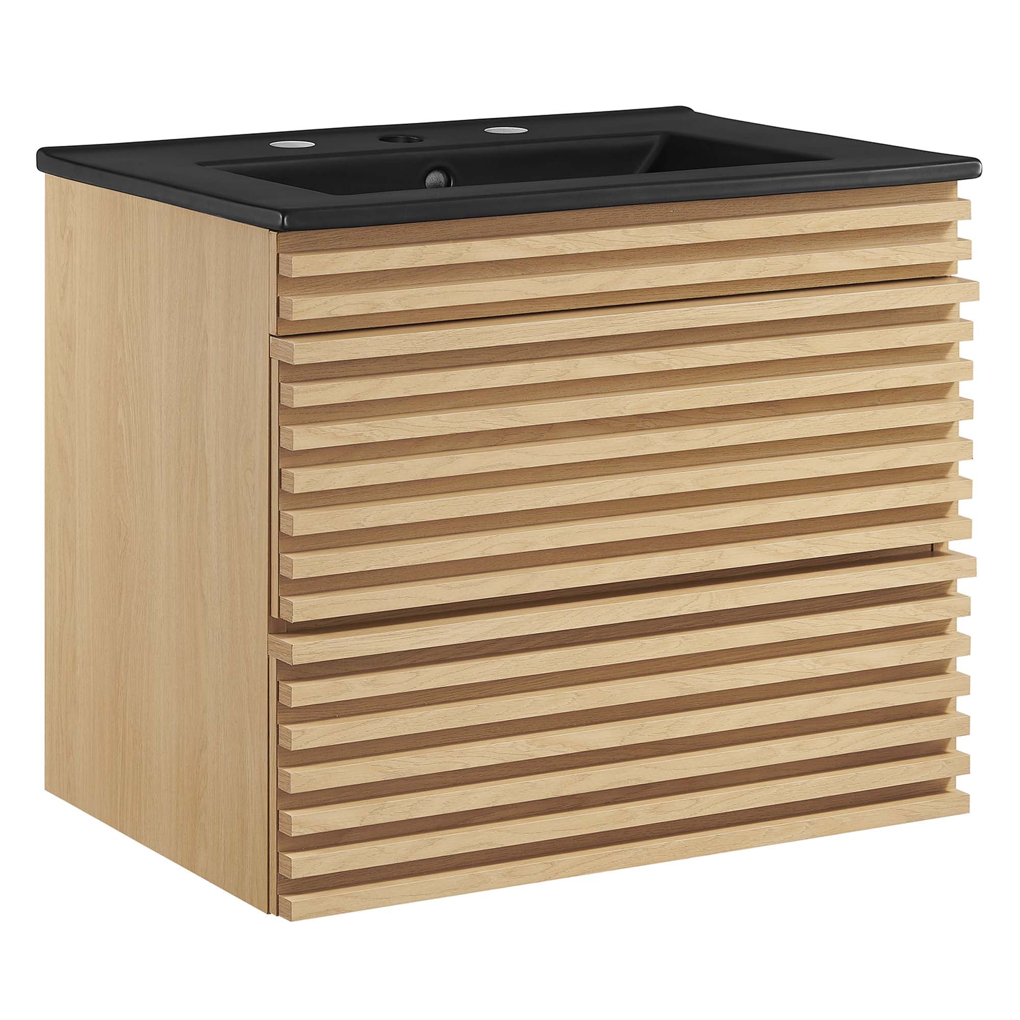 Render 24" Wall-Mount Bathroom Vanity by Modway