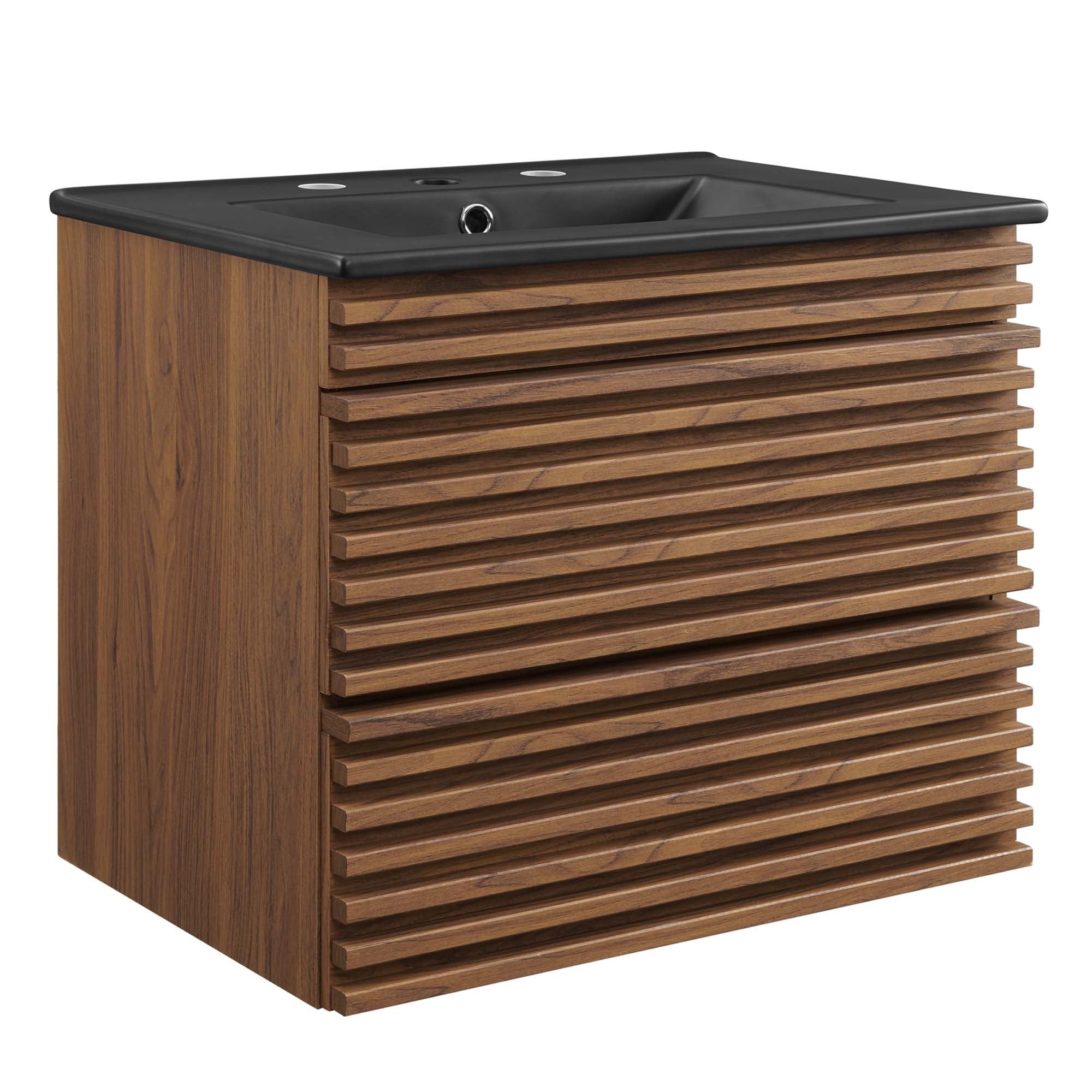 Render 24" Wall-Mount Bathroom Vanity by Modway
