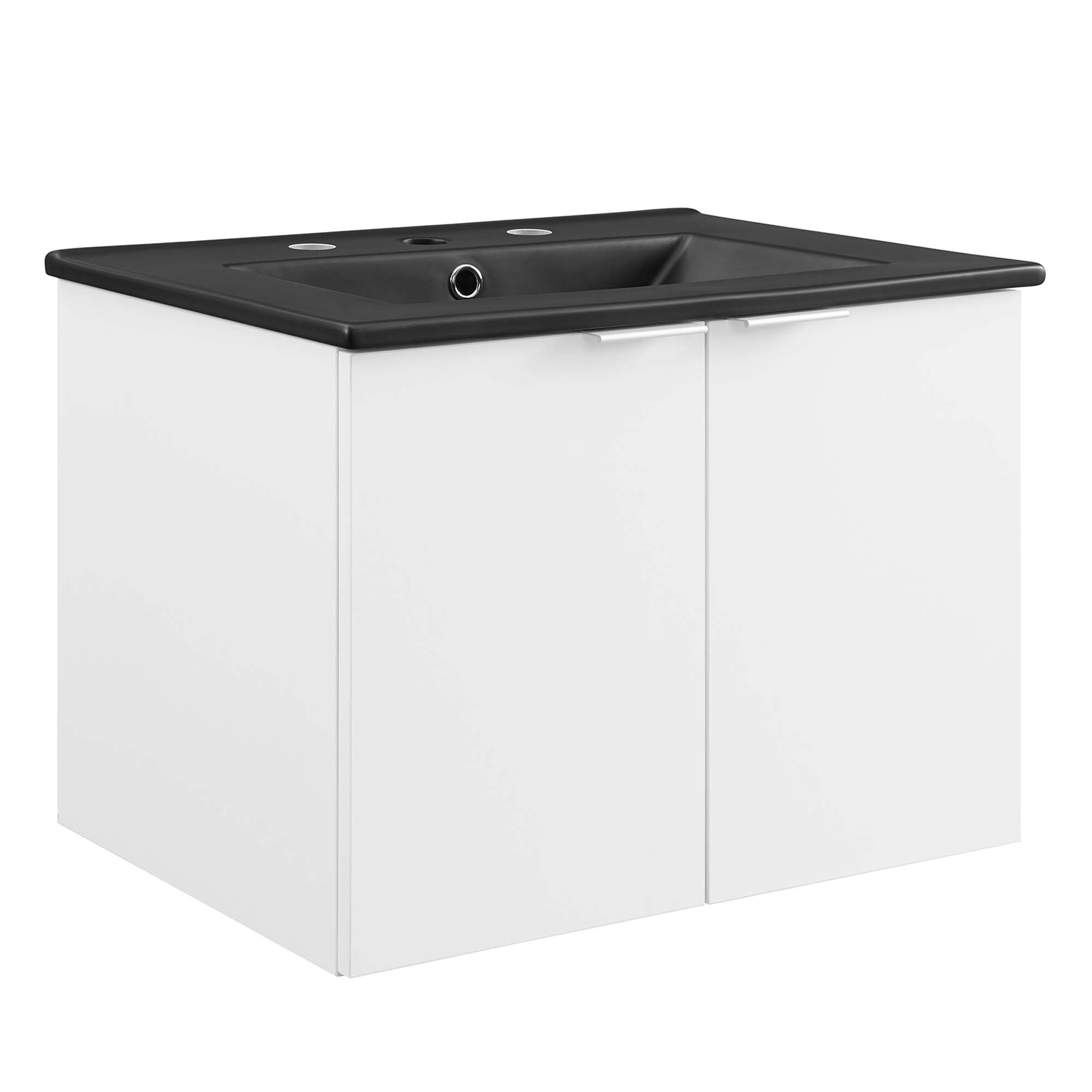 Maybelle 24" Wall-Mount Bathroom Vanity by Modway - Best Buy Furniture