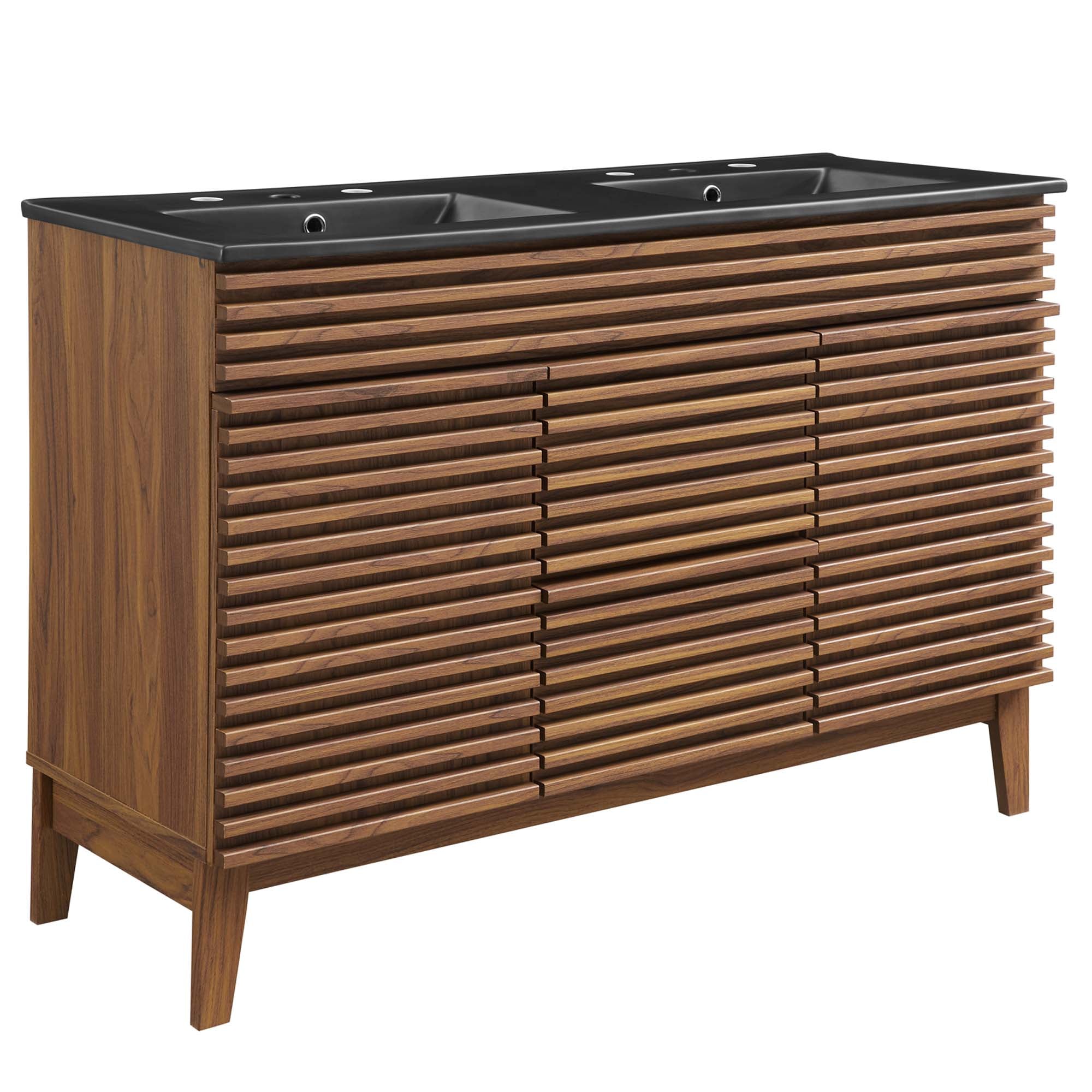 Render 48" Double Sink Bathroom Vanity by Modway