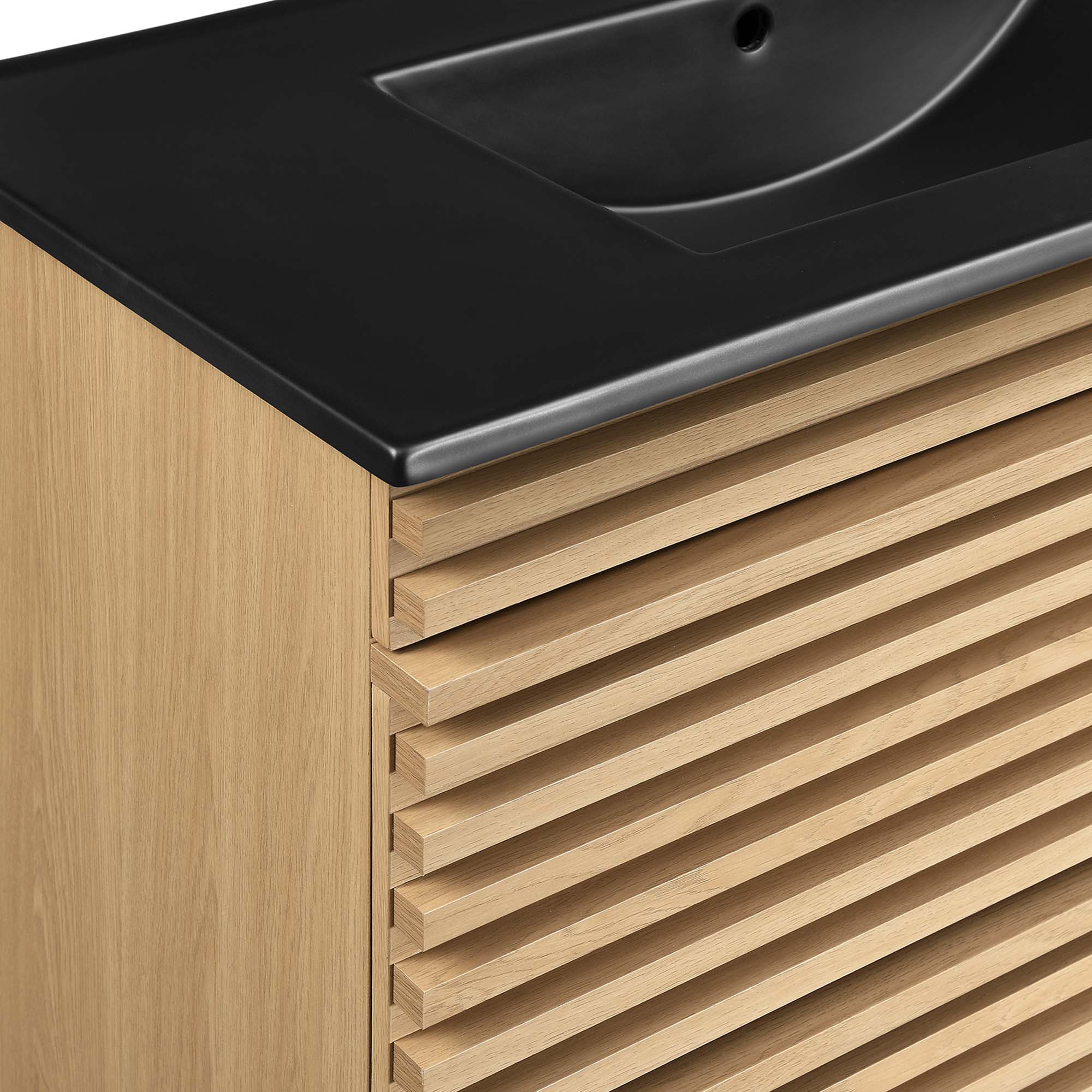 Render 36" Wall-Mount Bathroom Vanity by Modway