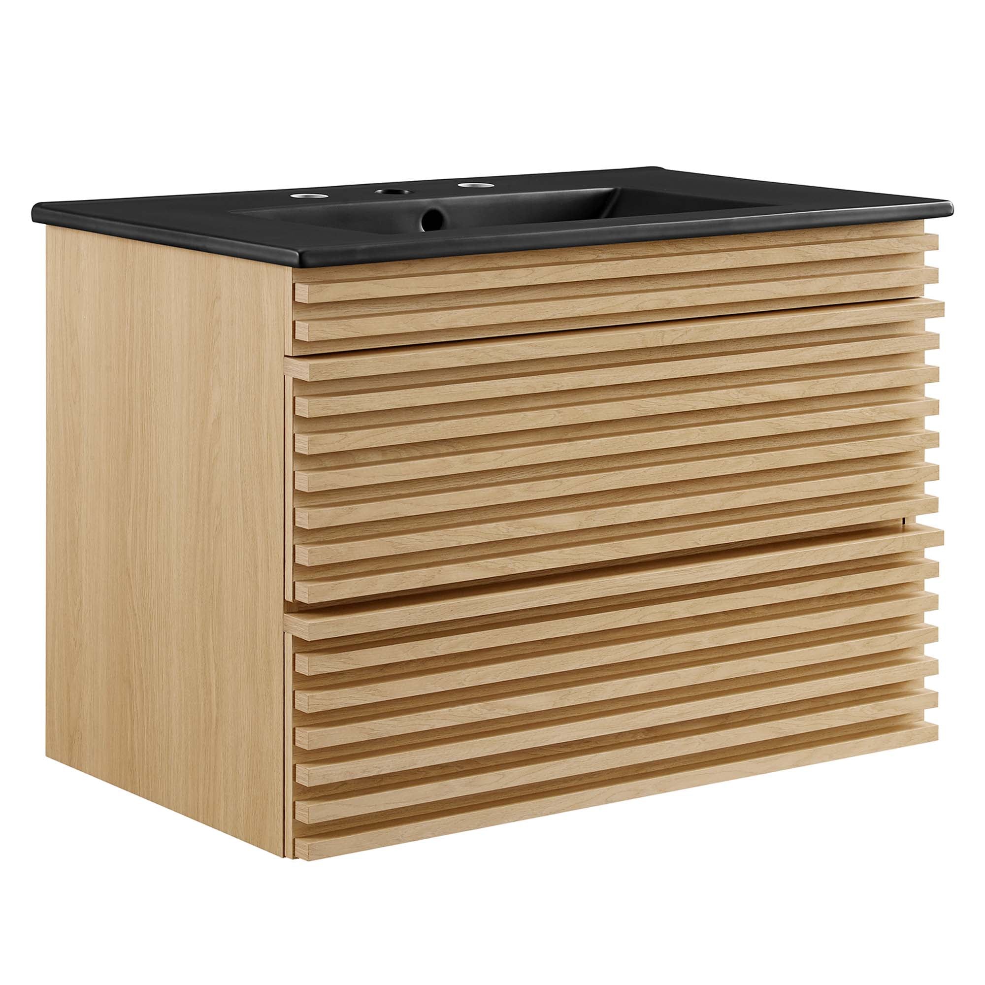 Render 30" Wall-Mount Bathroom Vanity by Modway