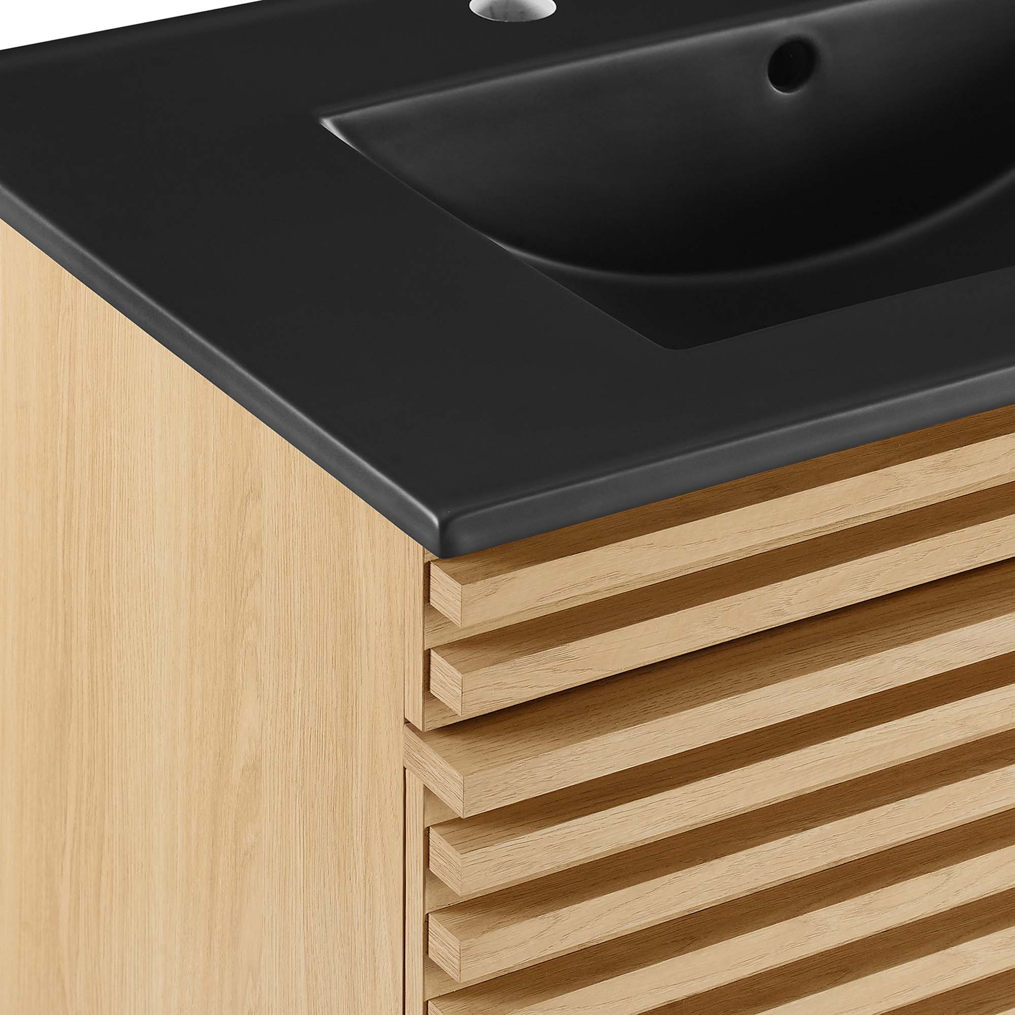 Render 30" Wall-Mount Bathroom Vanity by Modway